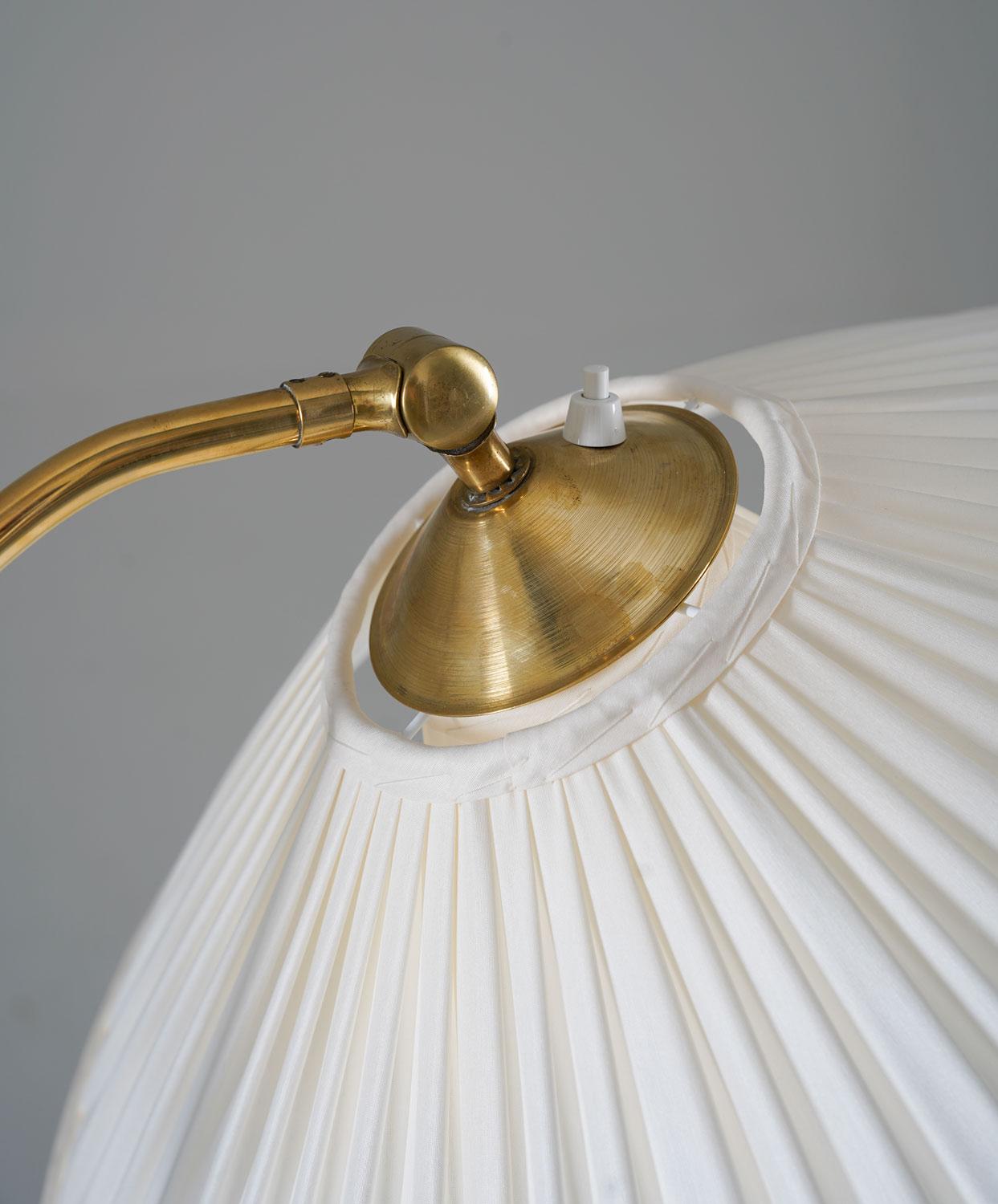 20th Century Midcentury Floor Lamp by Liberty, 1940s, Sweden For Sale