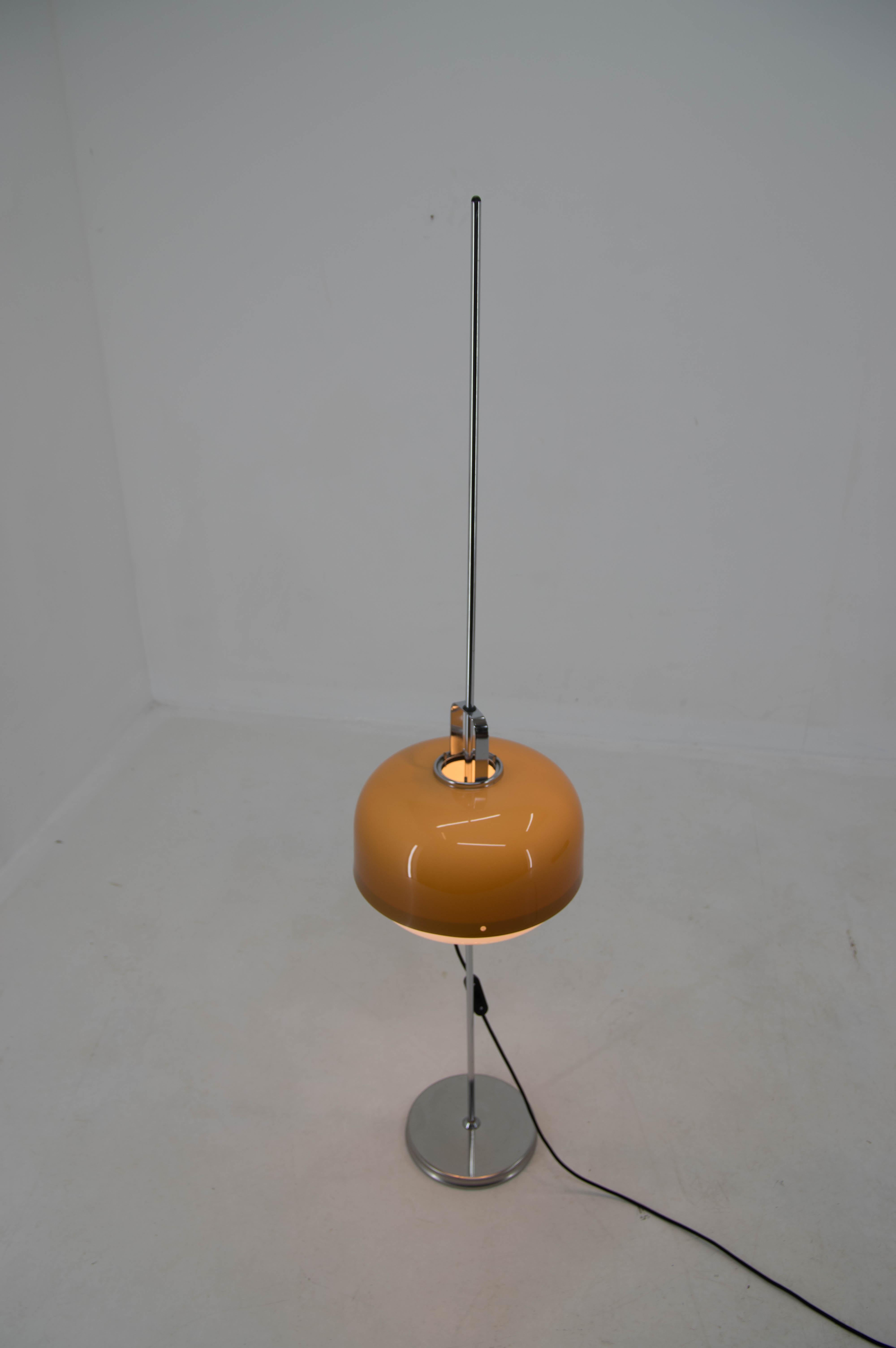 Mid-Century Floor Lamp by Meblo Designed by Harvey Guzzini, Italy, 1970s 1
