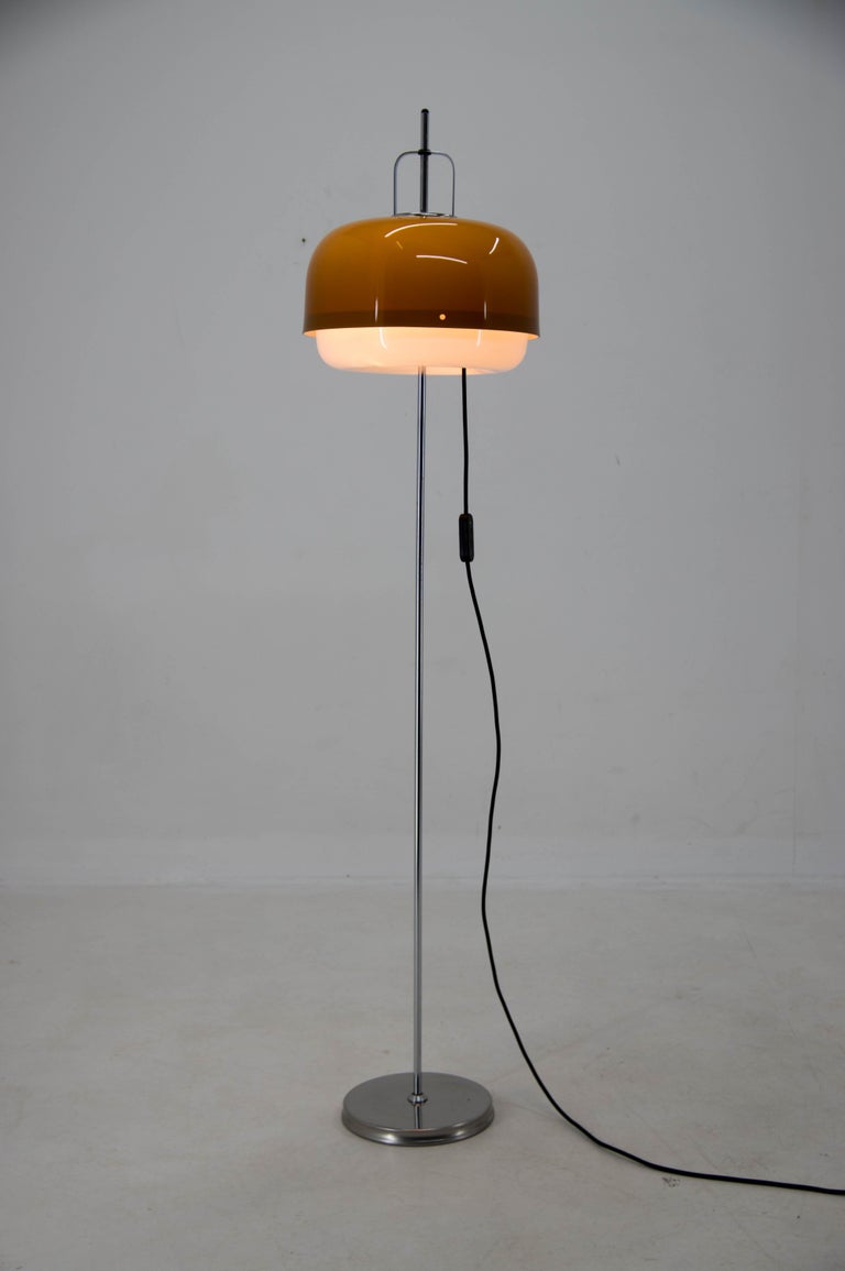 Mid-Century Floor Lamp by Meblo Designed by Harvey Guzzini, Italy, 1970s at  1stDibs