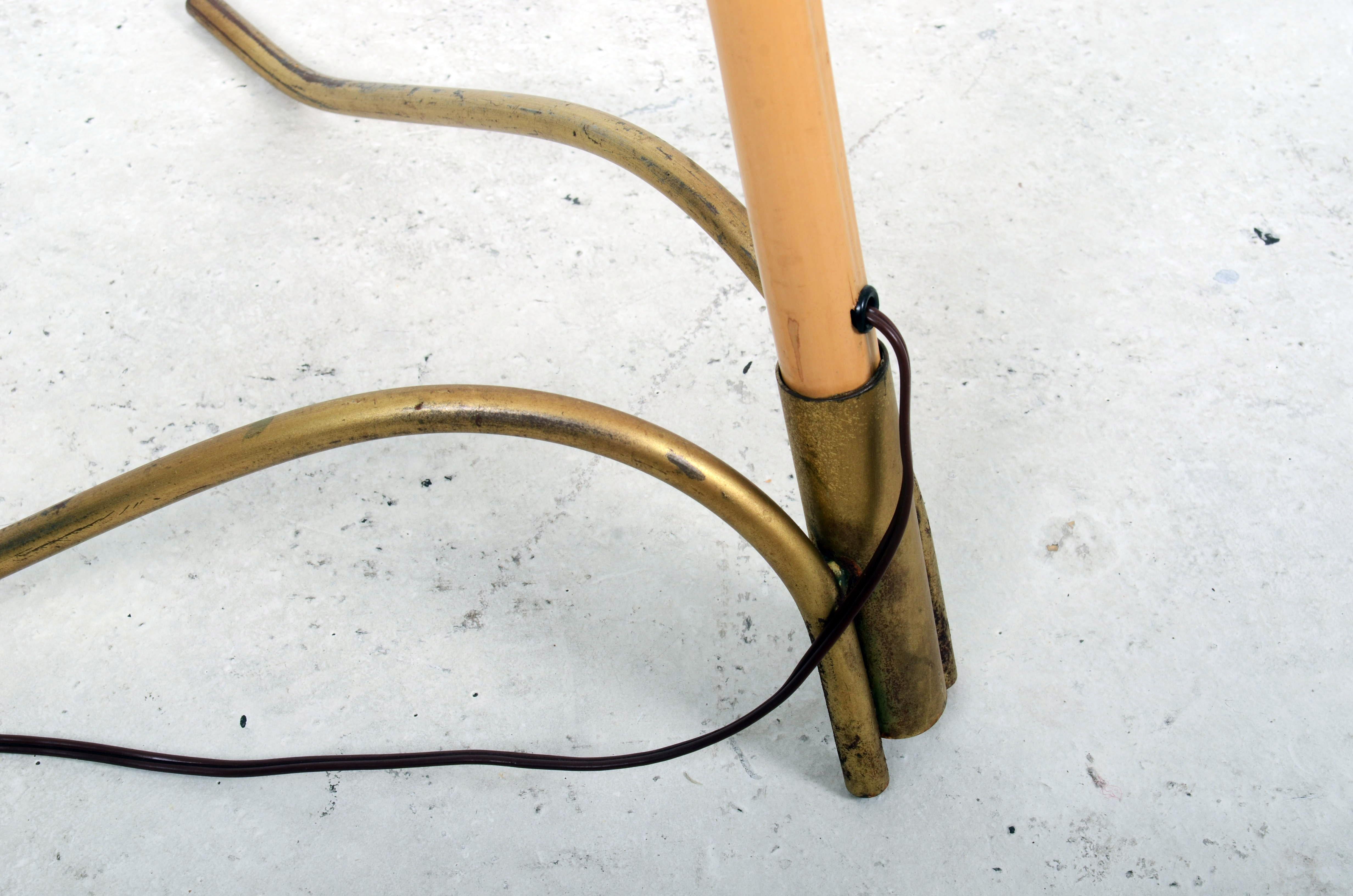 Stehlampe aus der Mitte des Jahrhunderts von Rupert Nikoll im Angebot 6