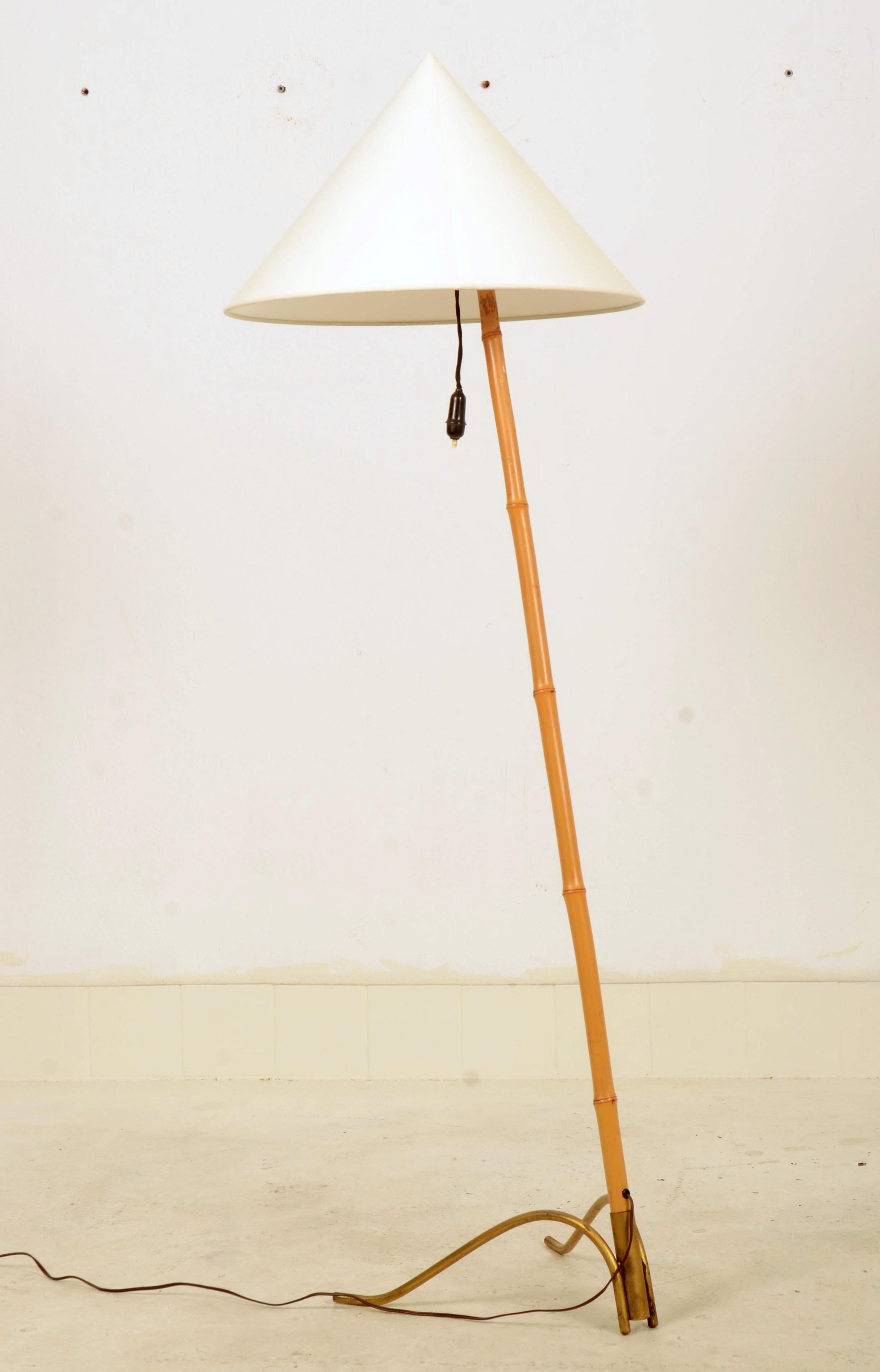 Stehlampe aus der Mitte des Jahrhunderts von Rupert Nikoll im Angebot 8