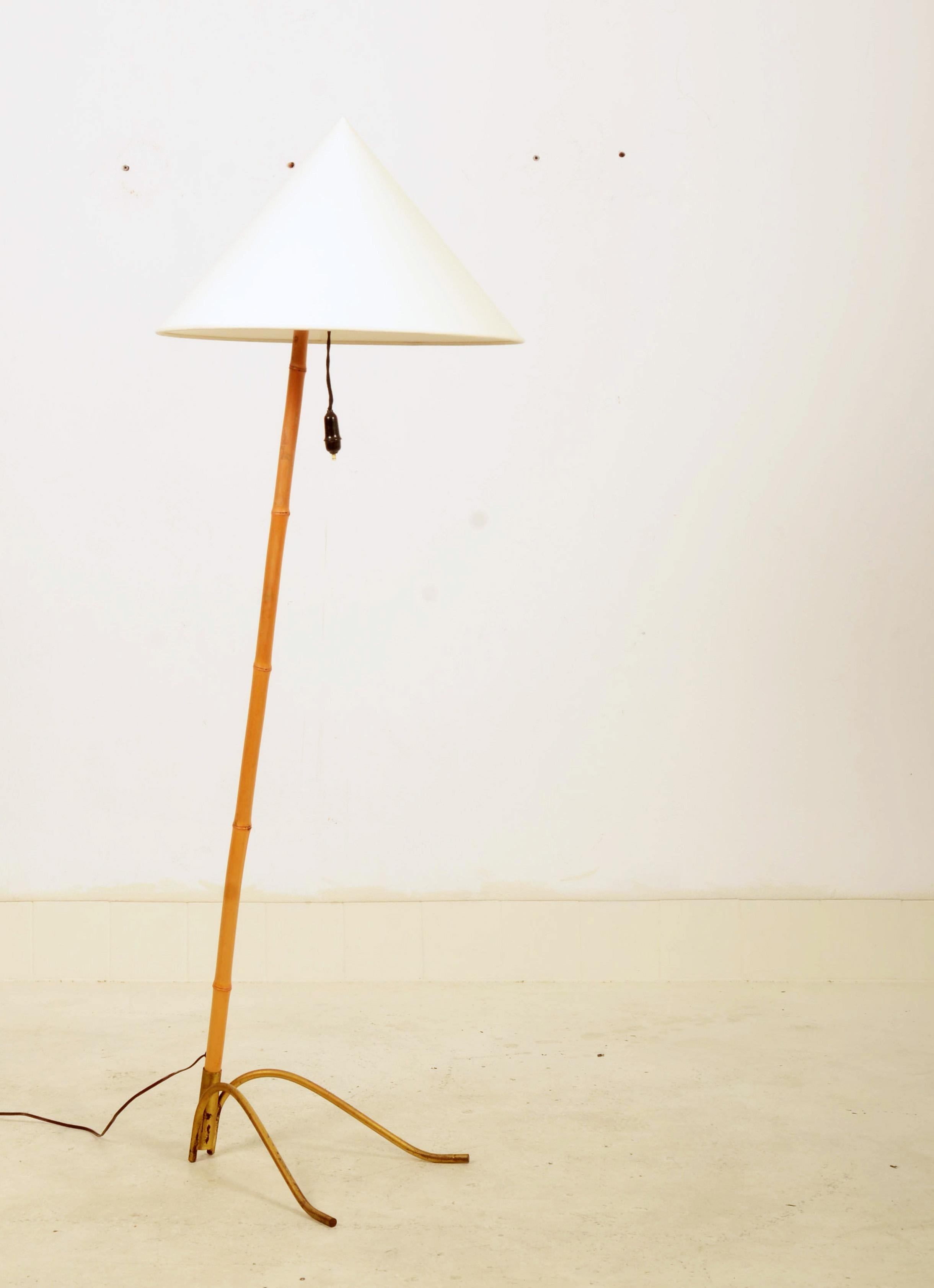 Stehlampe aus der Mitte des Jahrhunderts von Rupert Nikoll im Angebot 9