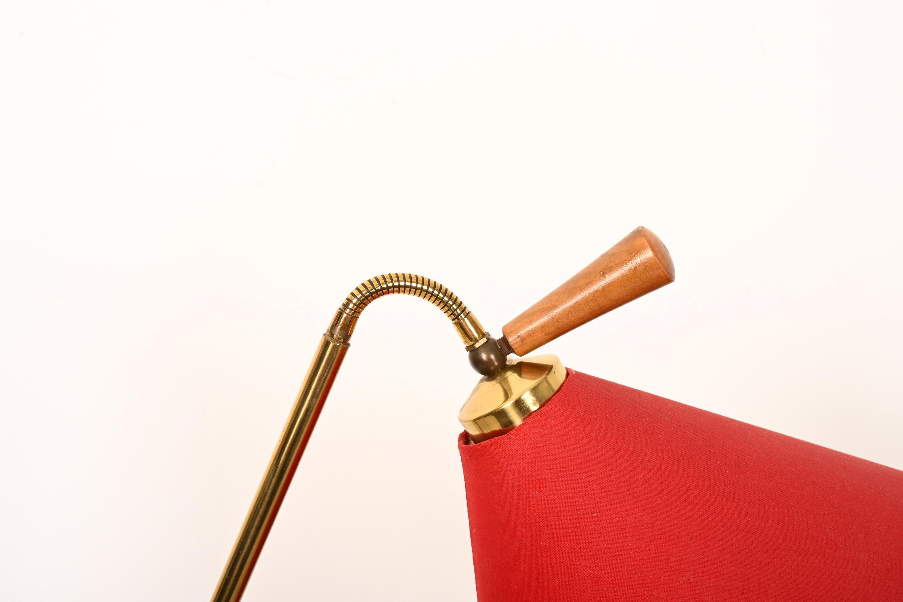 Stehlampe aus der Mitte des Jahrhunderts von Rupert Nikoll im Zustand „Gut“ im Angebot in Vienna, AT