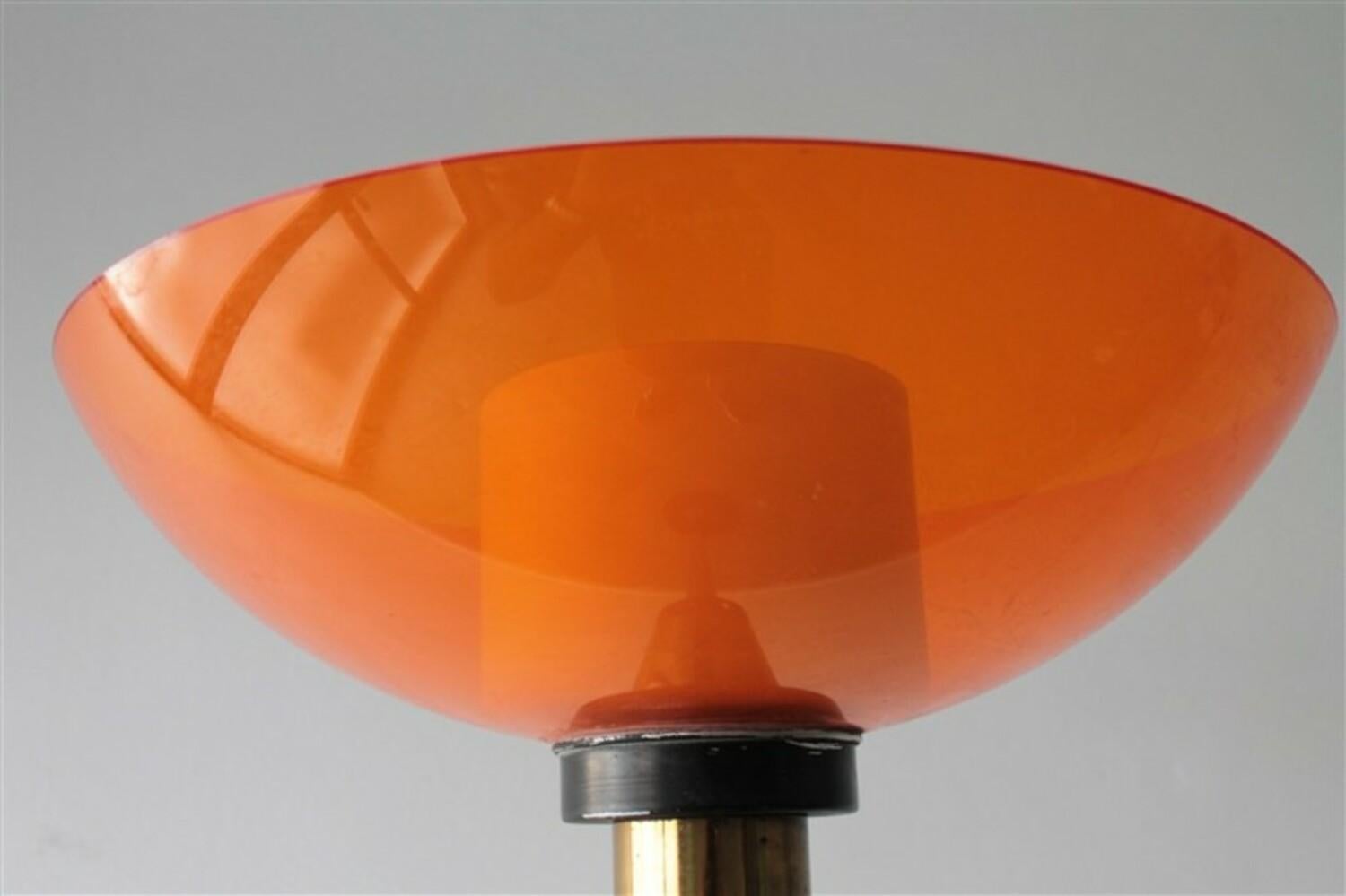 Brass Midcentury Floor Lamp by Stilux-Milano