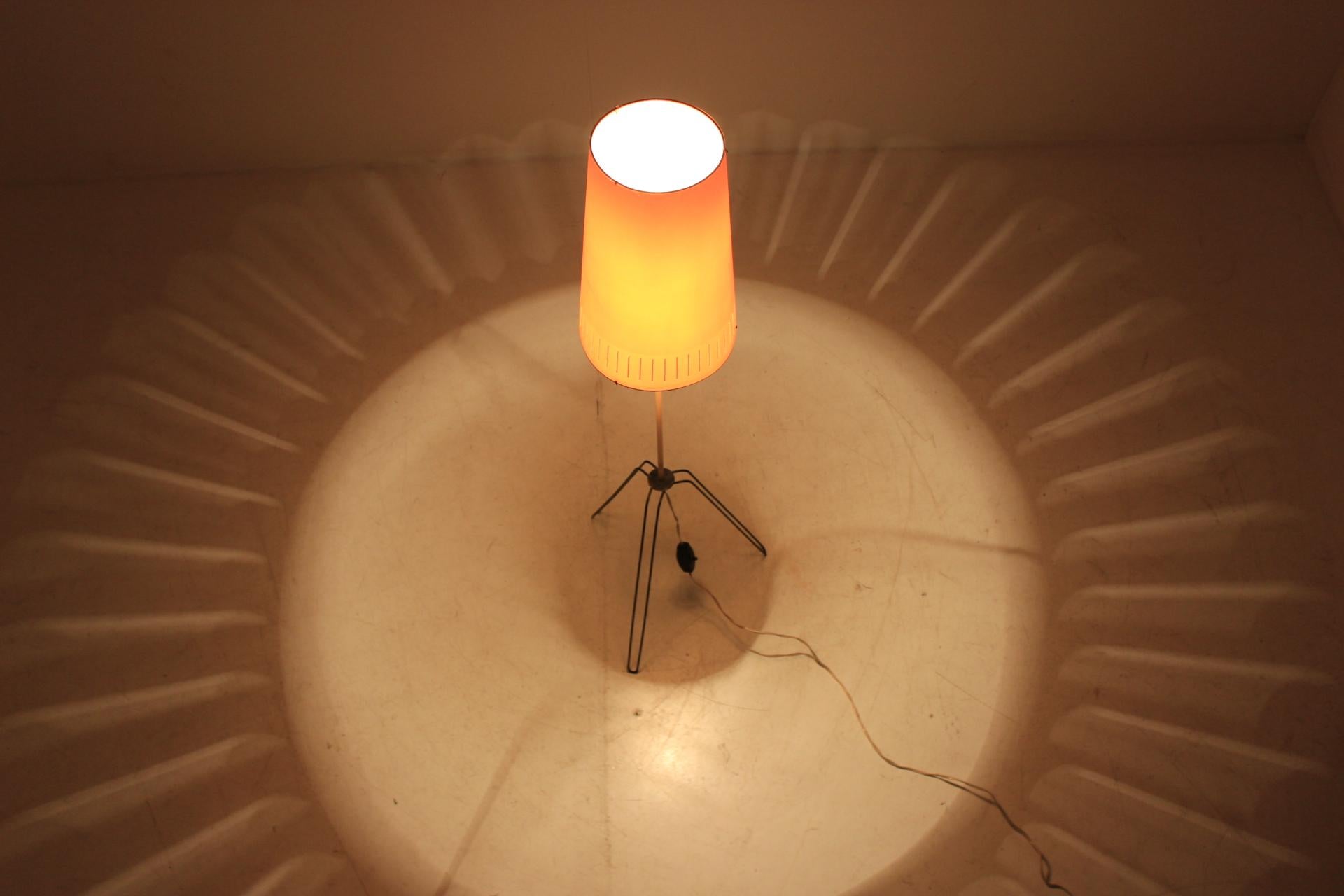Midcentury Floor Lamp, Czechoslovakia In Good Condition In Praha, CZ