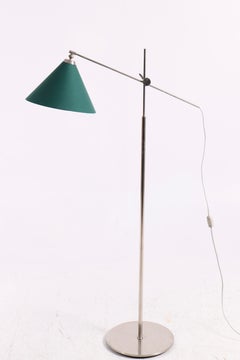 Lampada da terra del Medioevo progettata da Th. A. Valentin, Made in Danimarca, anni '50