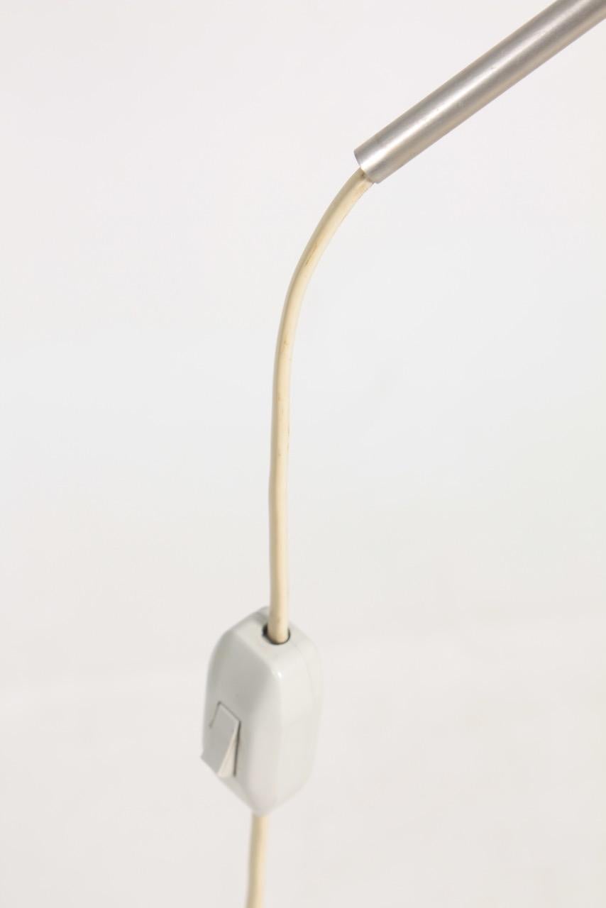 Danish Midcentury Floor Lamp Designed by Th. Valentiner, Made in Denmark, 1950s