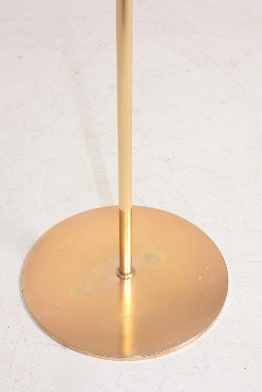 Mid-20th Century Midcentury Floor Lamp Designed by Th. Valentiner, Made in Denmark, 1950s For Sale