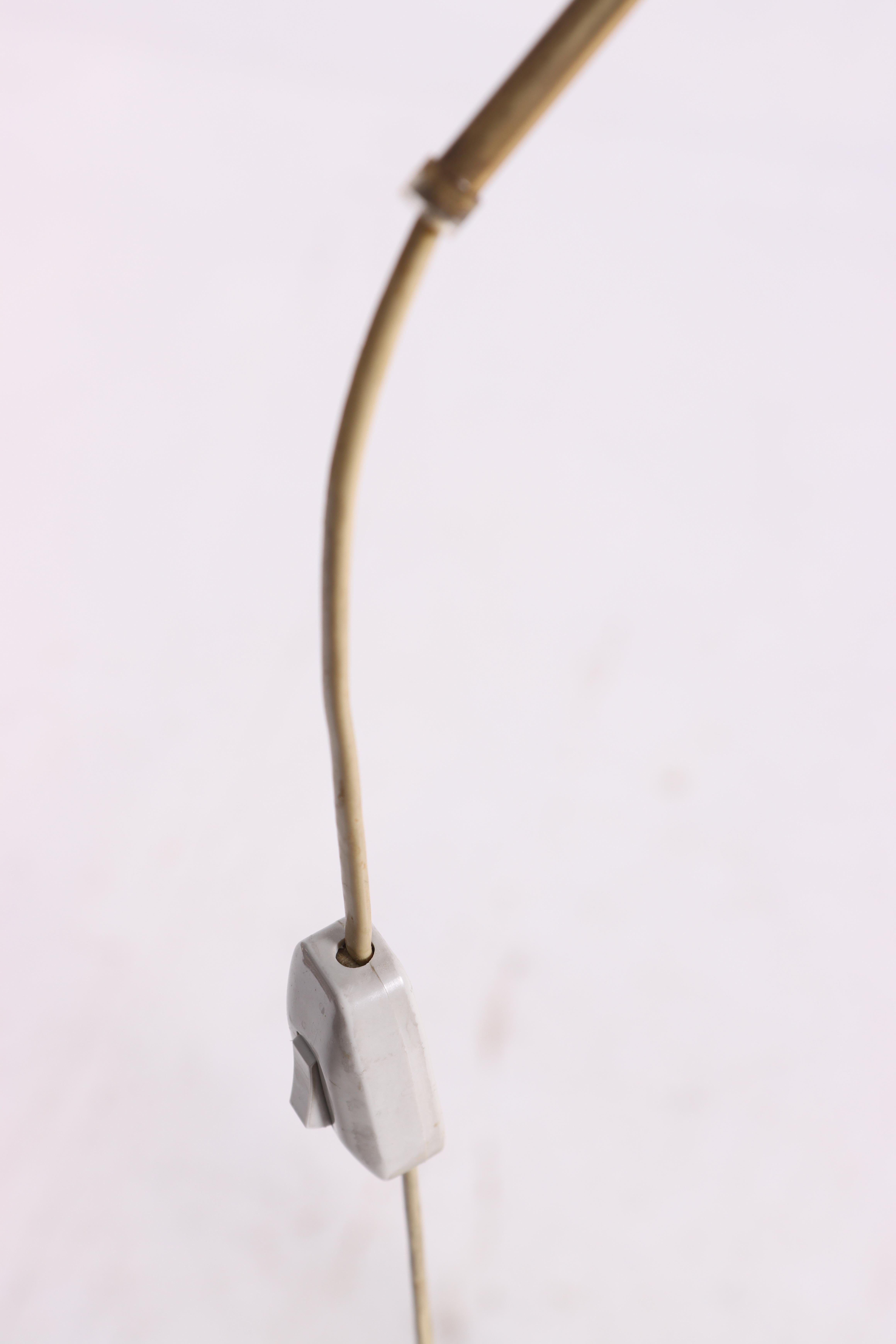 Midcentury Floor Lamp Designed by Th. Valentiner, Made in Denmark, 1950s 1
