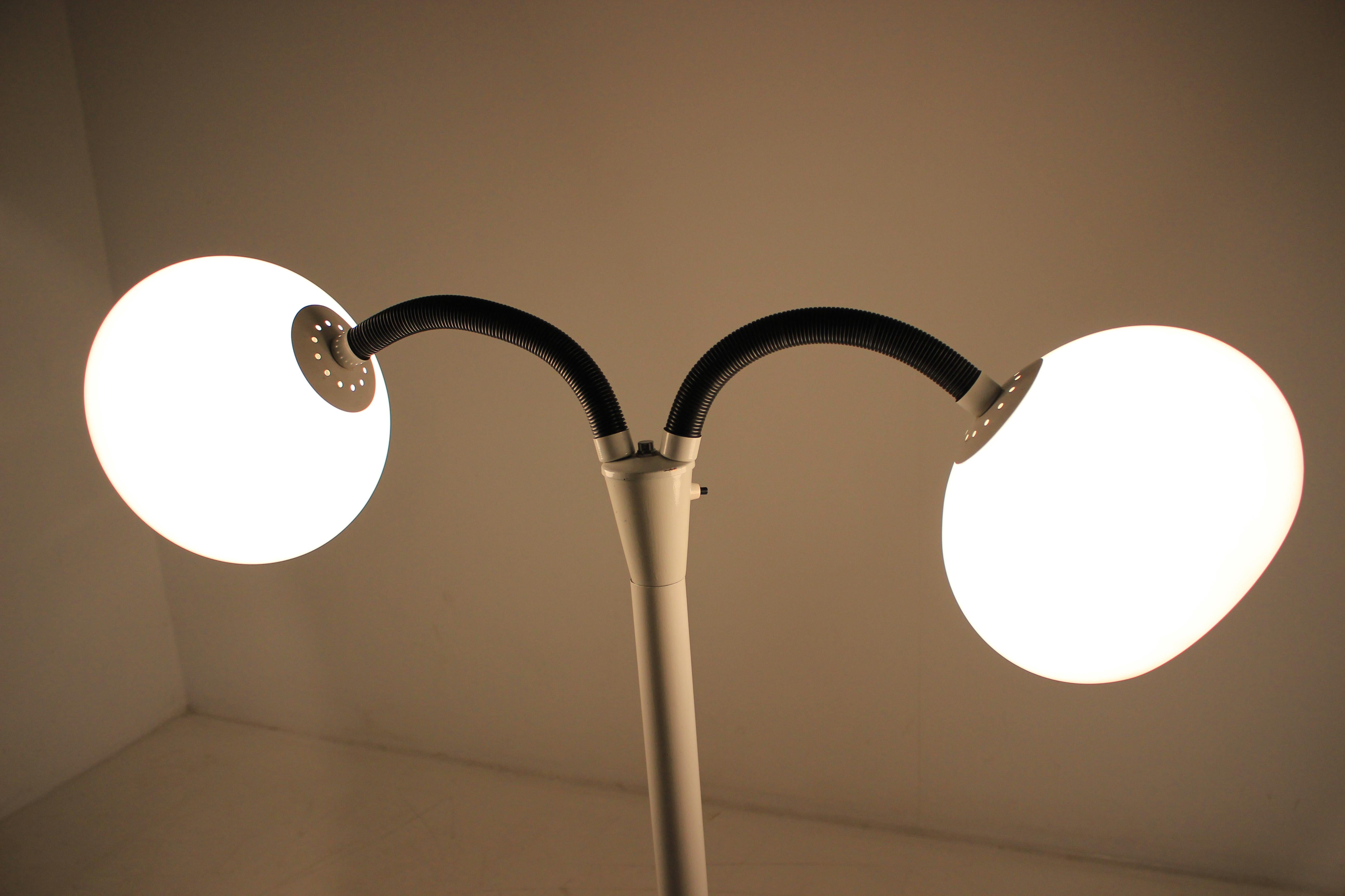 Mid-Century Modern Midcentury Floor Lamp Dijkstra, Space Age, Harvey Guzzini Style, 1970s