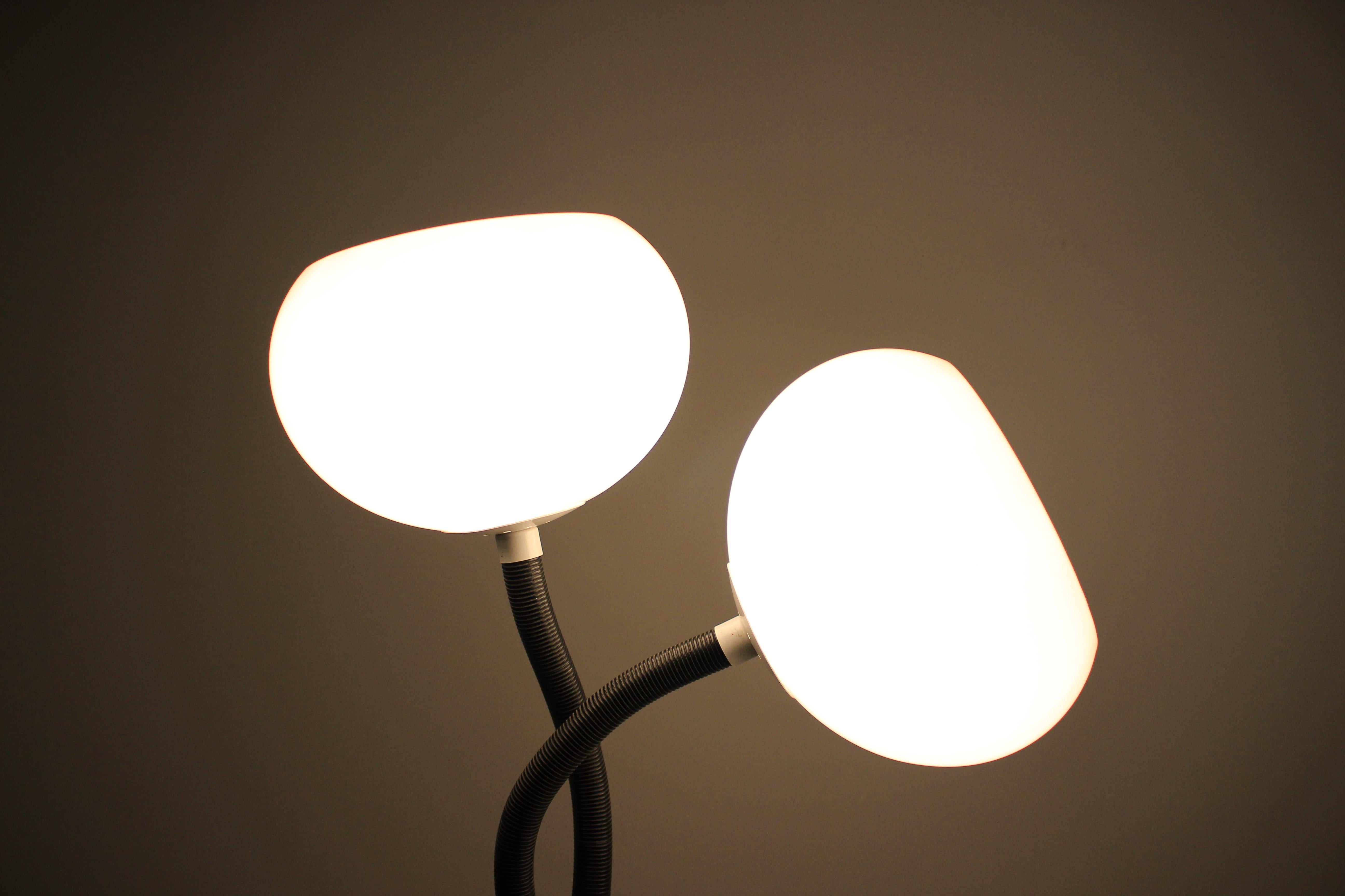 Late 20th Century Midcentury Floor Lamp Dijkstra, Space Age, Harvey Guzzini Style, 1970s