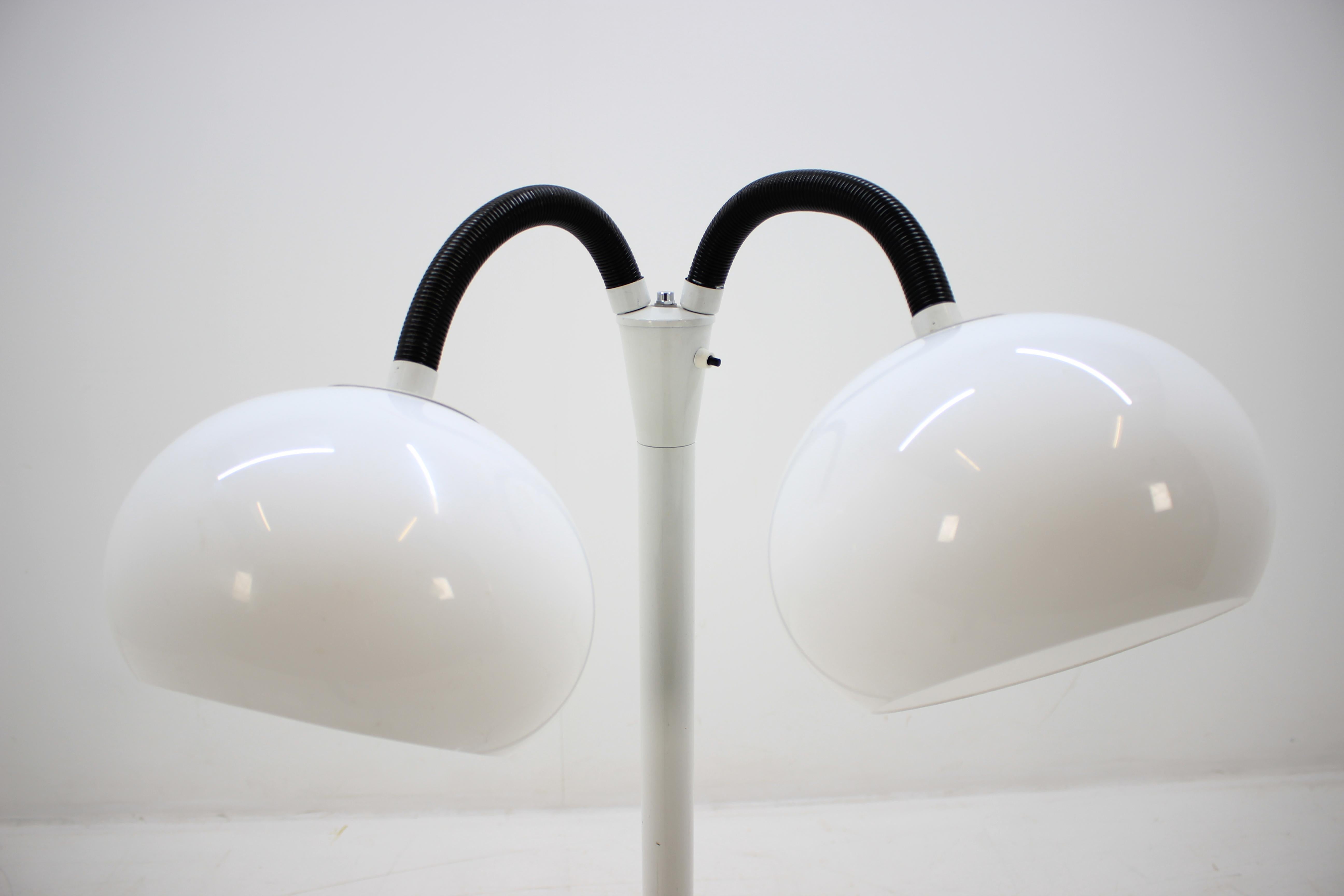 Midcentury Floor Lamp Dijkstra, Space Age, Harvey Guzzini Style, 1970s 1
