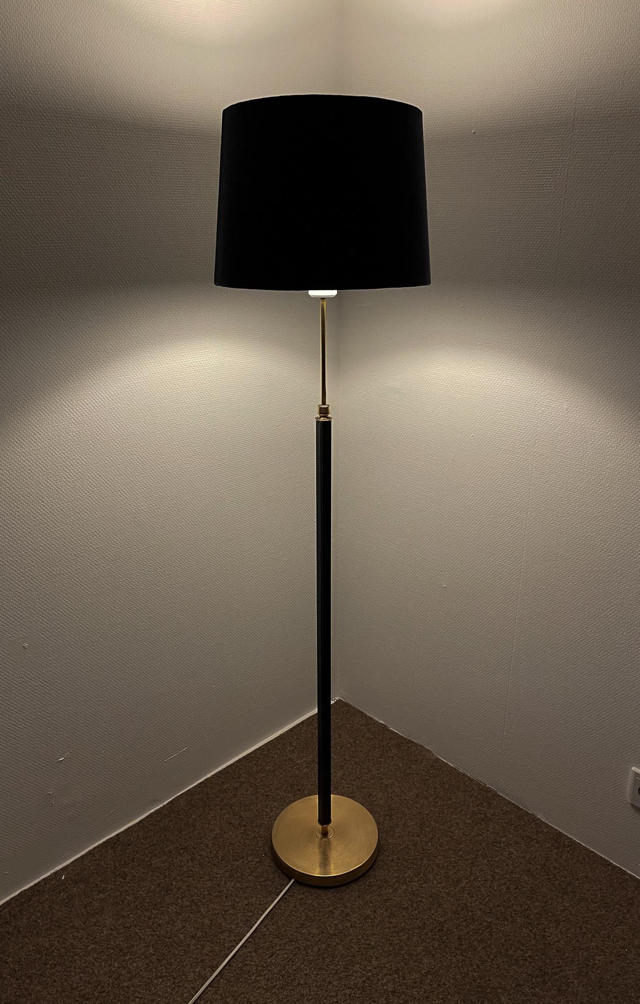 Midcentury Floor Lamp Falkenbergs Belysning, Sweden, 1960s 6