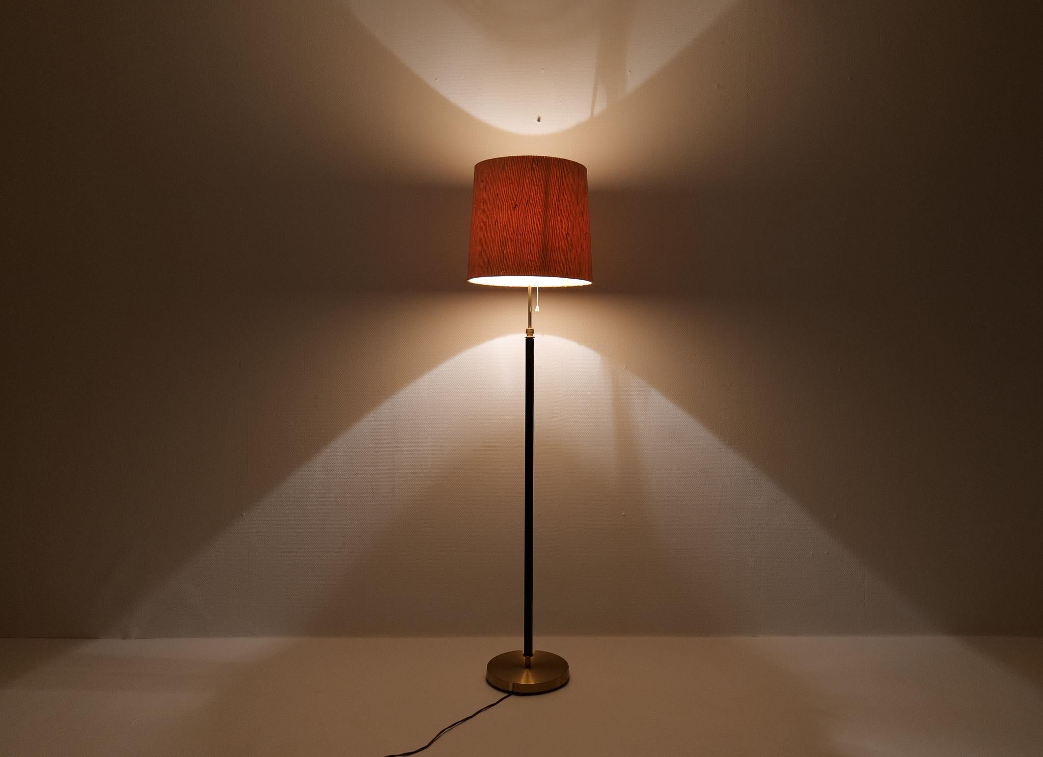 Midcentury Floor Lamp Falkenbergs Belysning, Sweden, 1960s For Sale 6