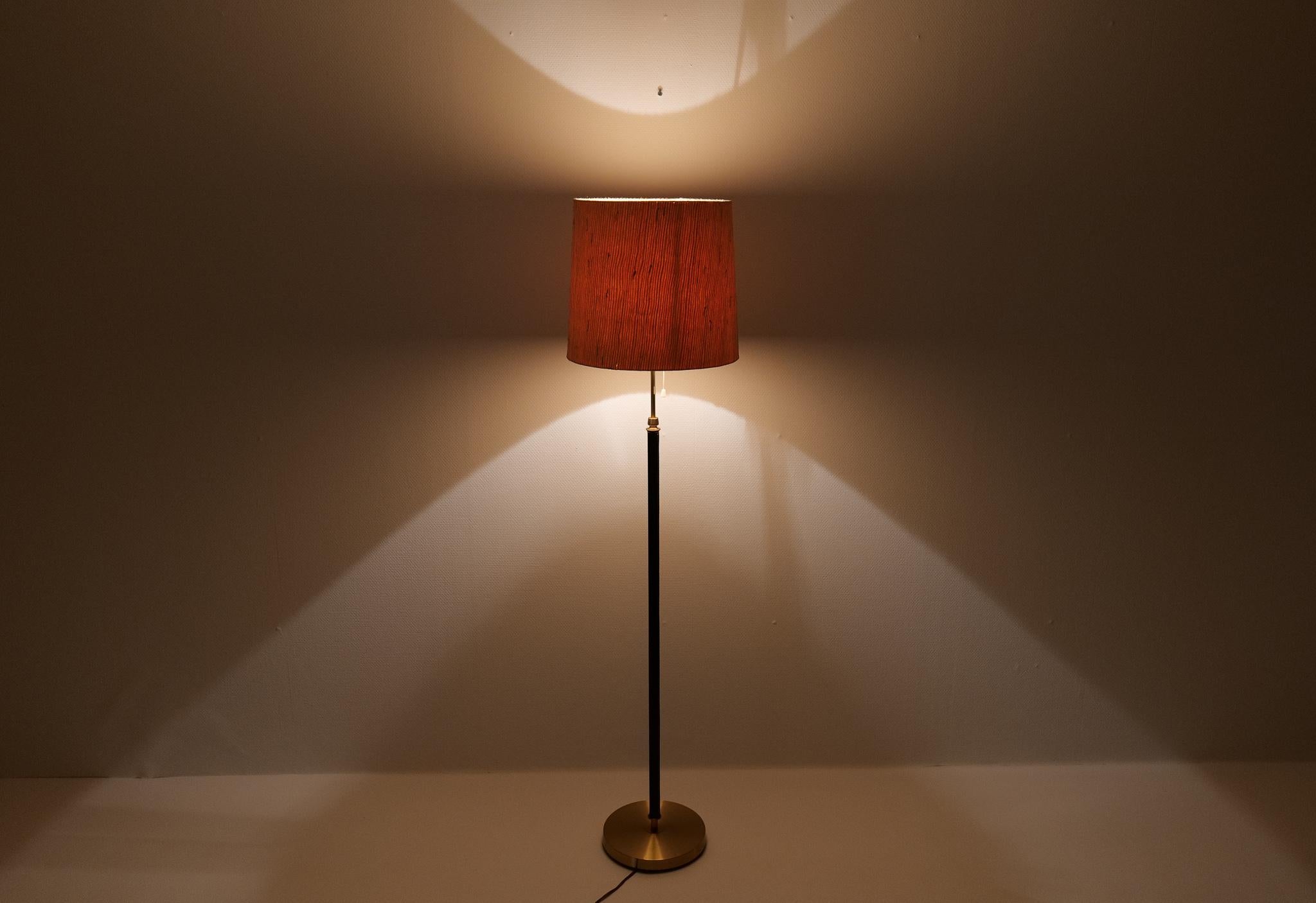 Midcentury Floor Lamp Falkenbergs Belysning, Sweden, 1960s For Sale 7