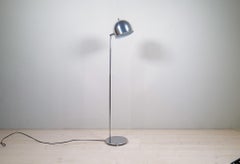 Midcentury Modern Floor Lamp in Chrome, Model G-075, Bergboms, Sweden, 1960s