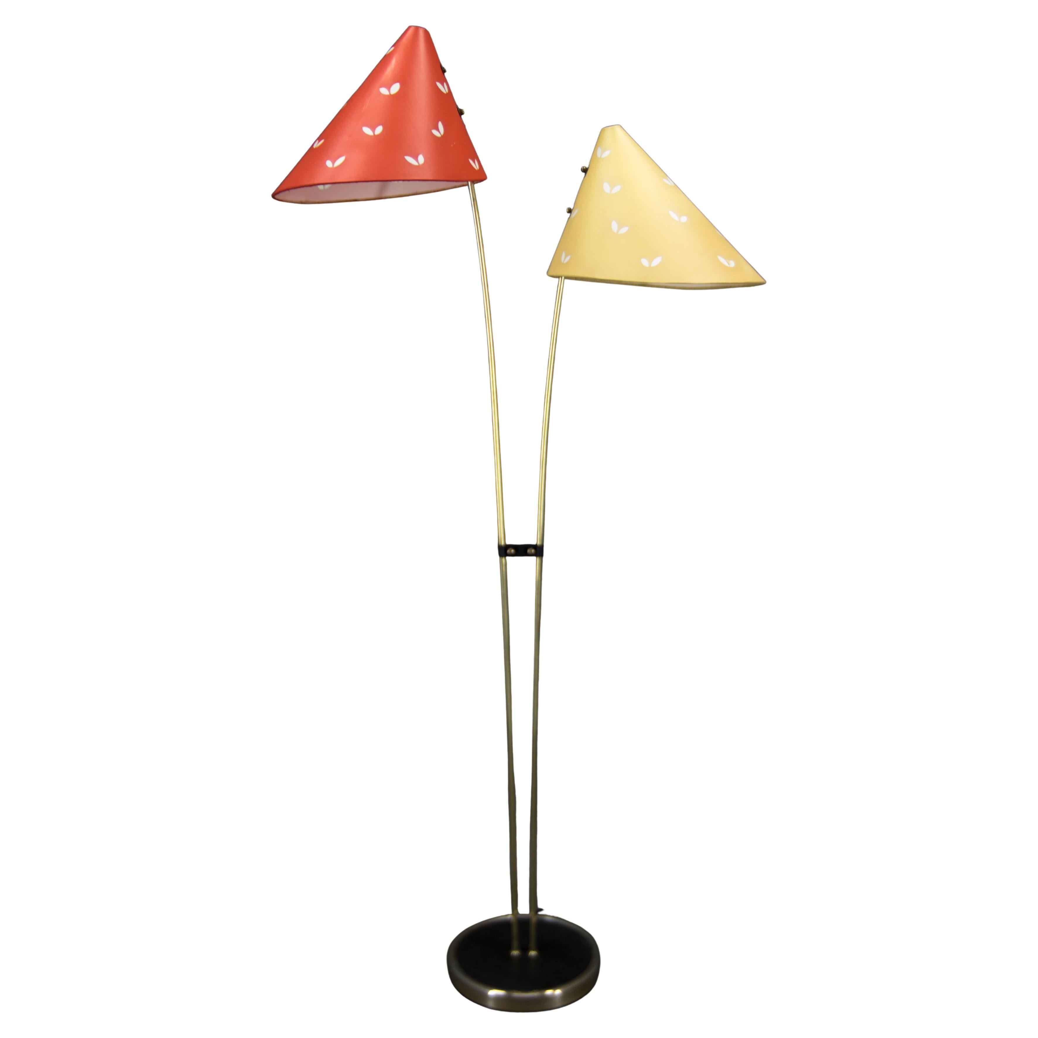 Midcentury Floor Lamp Japonka, Czechoslovakia, 1960s