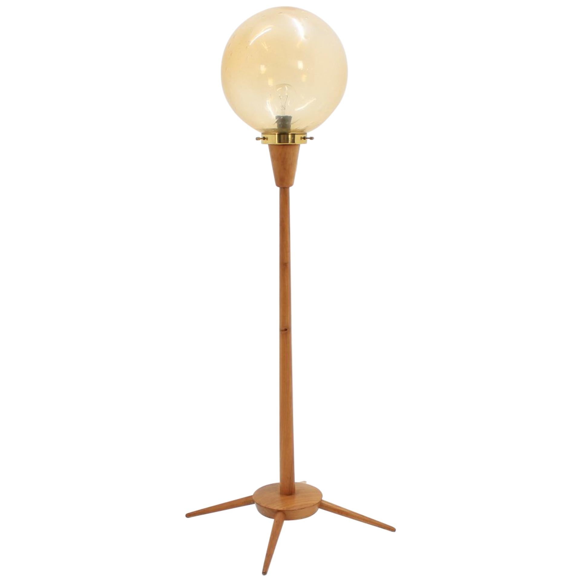 Midcentury Floor Lamp, Kamenicky Senov, 1970s