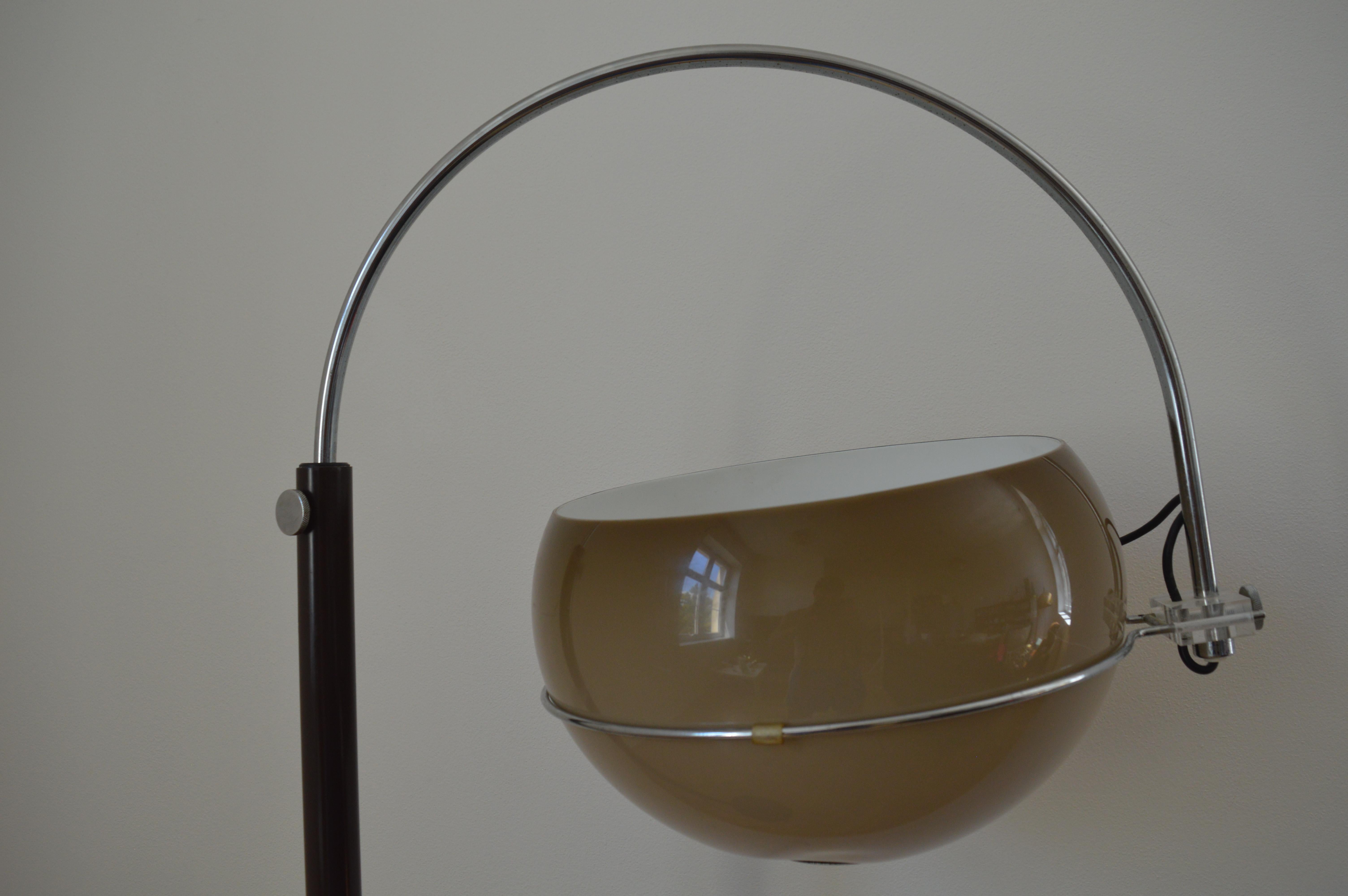 Midcentury Floor Lamp Meblo, Harvey Guzzini, 1970s 1