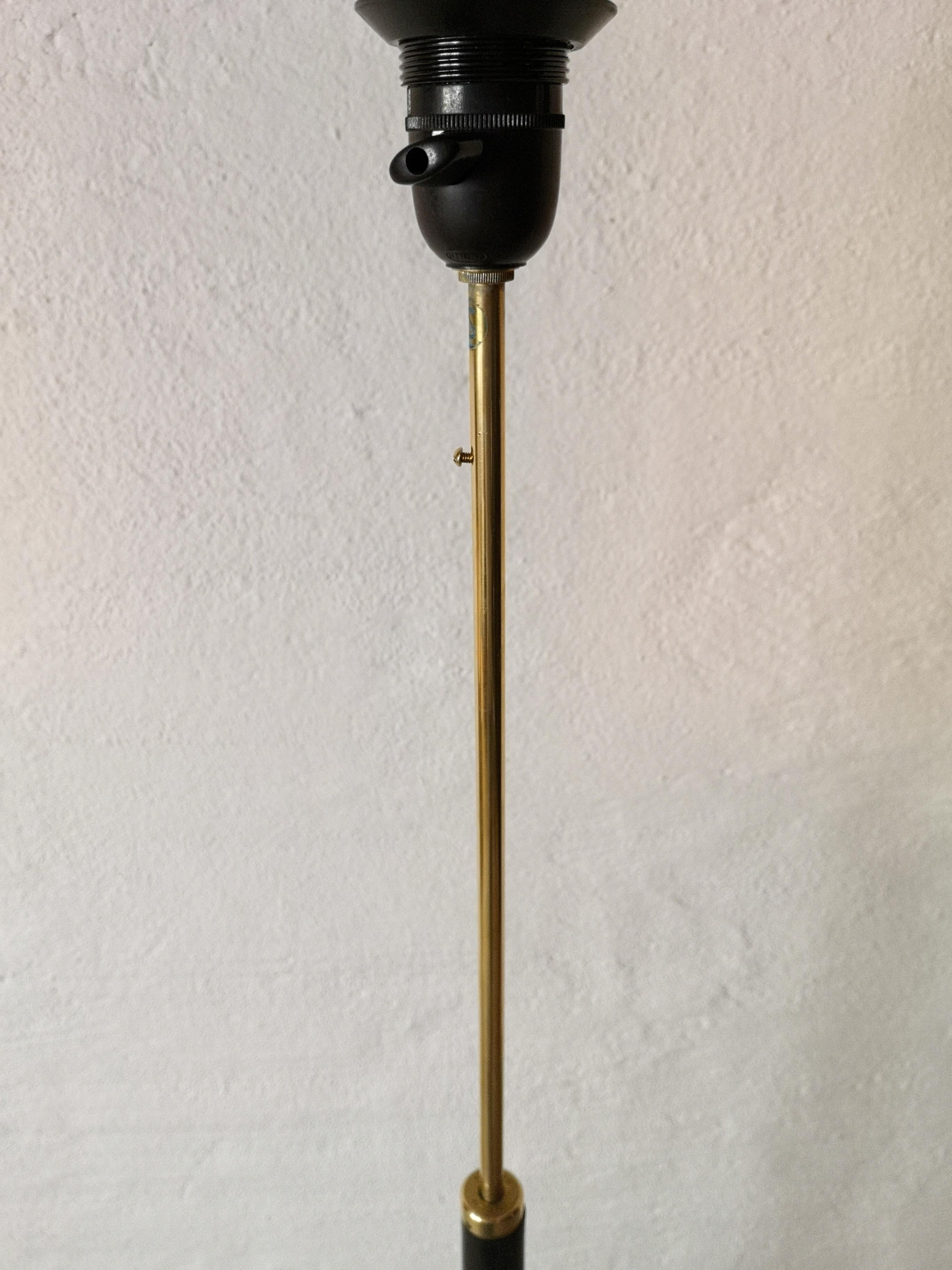 Midcentury Floor Lamp, Model G-34, Bergboms, Sweden, 1960s For Sale 1