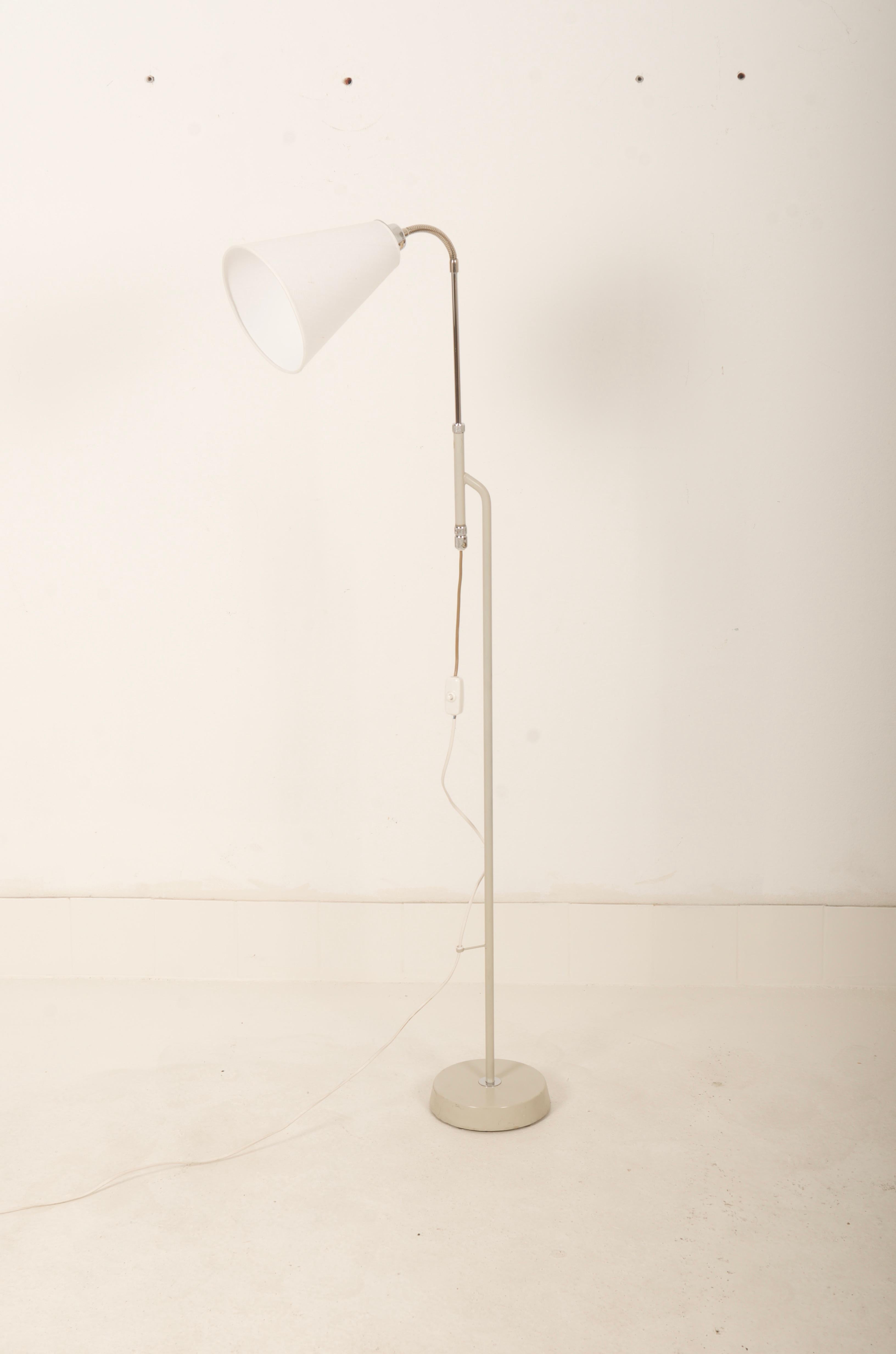 Scandinavian Modern Midcentury Floor Lamp Möllers Armatur Sweden For Sale