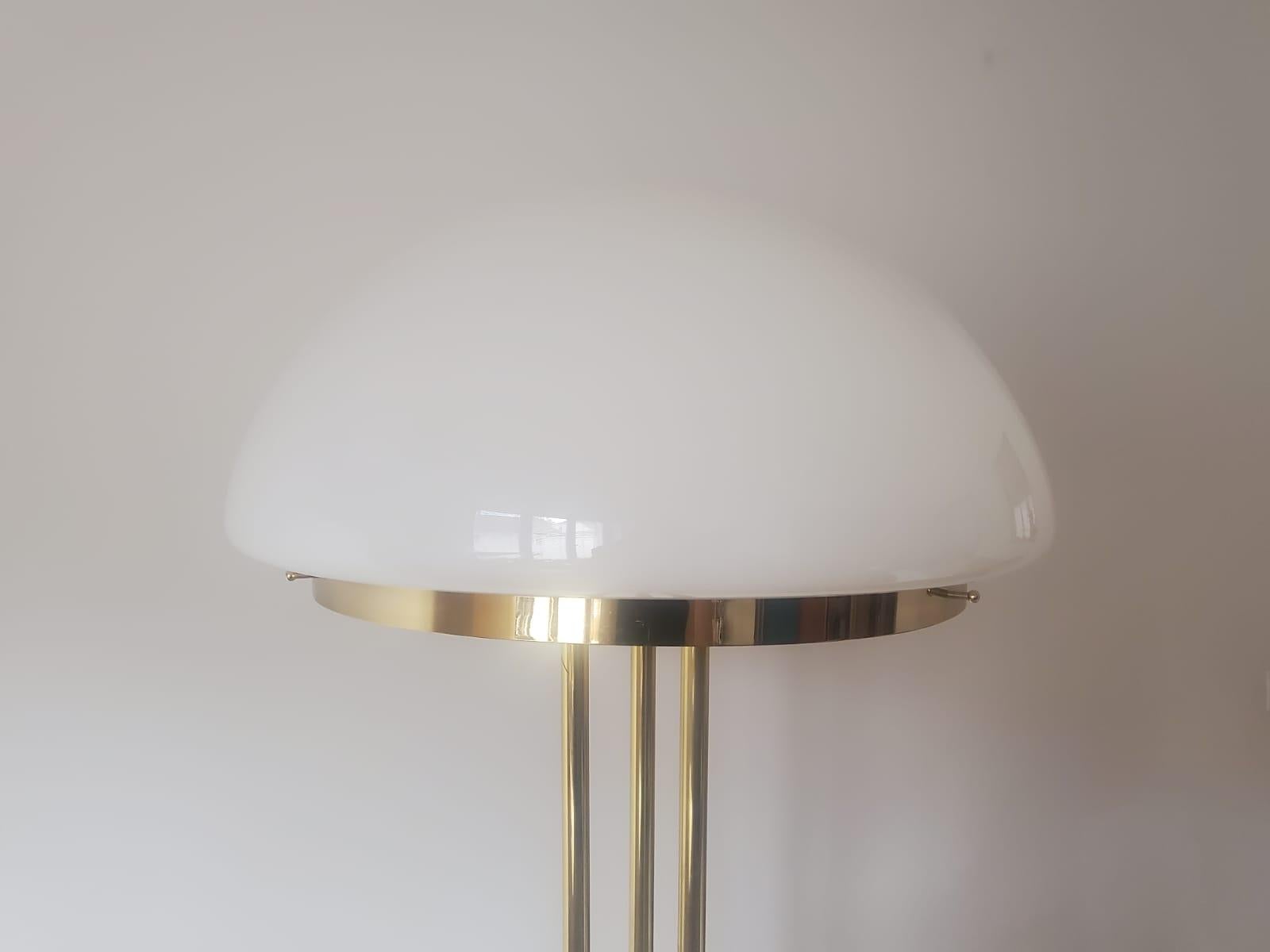 Midcentury Floor Lamp Mushroom, 1970s For Sale 3
