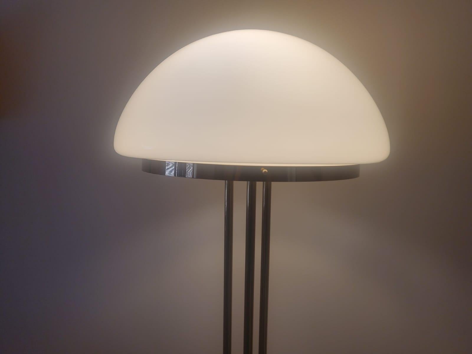 Midcentury Floor Lamp Mushroom, 1970s For Sale 4