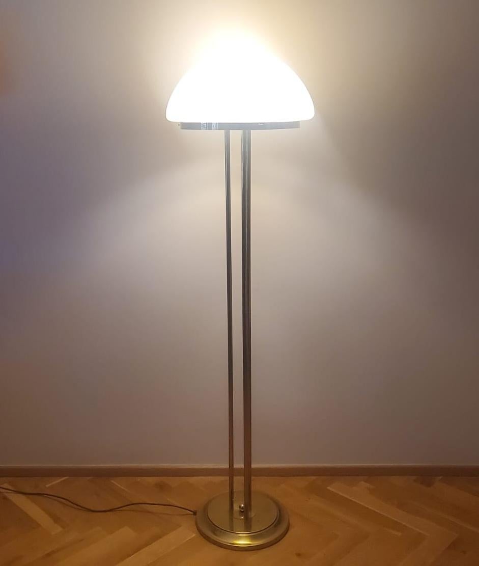 Midcentury Floor Lamp Mushroom, 1970s In Good Condition For Sale In Praha, CZ