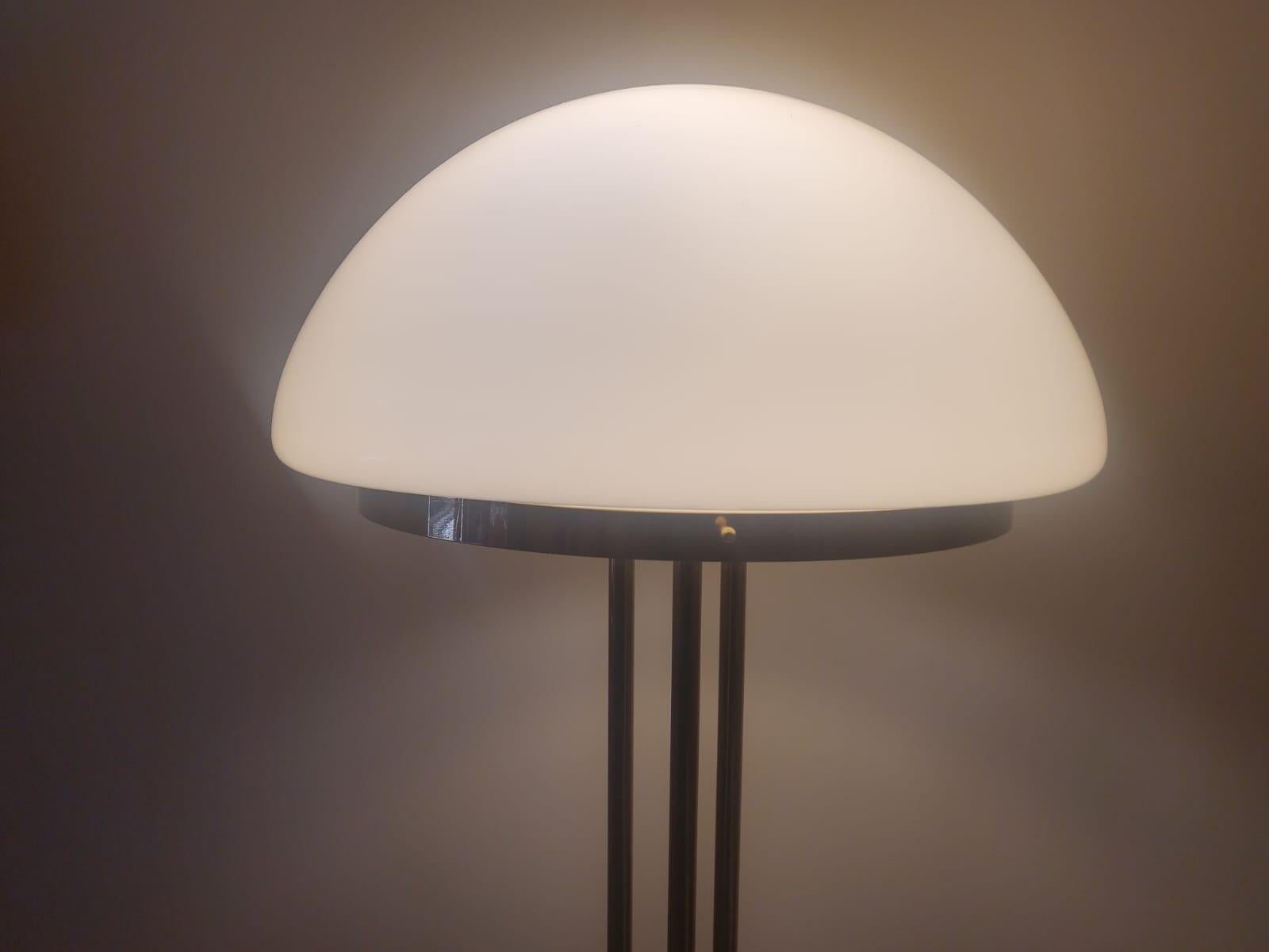 Late 20th Century Midcentury Floor Lamp Mushroom, 1970s For Sale