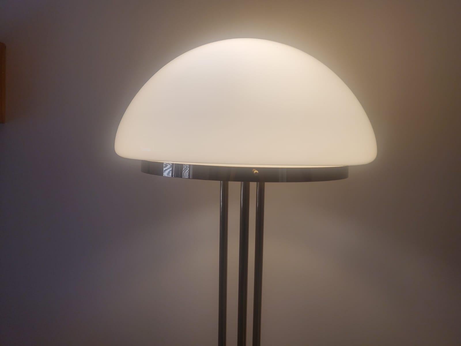 Midcentury Floor Lamp Mushroom, 1970s For Sale 1