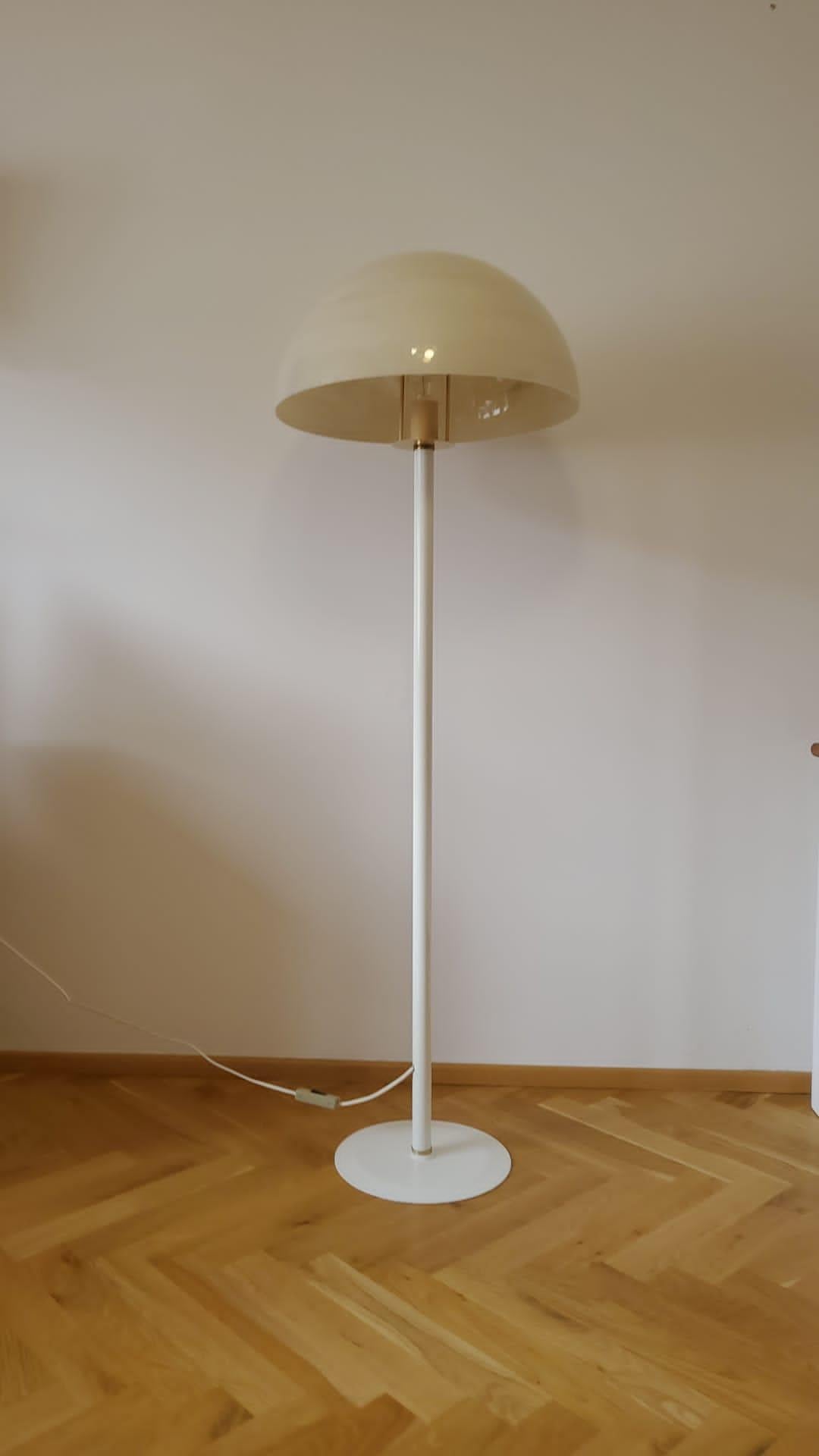 Italian Midcentury Floor Lamp Mushroom, Italy, 1970s For Sale