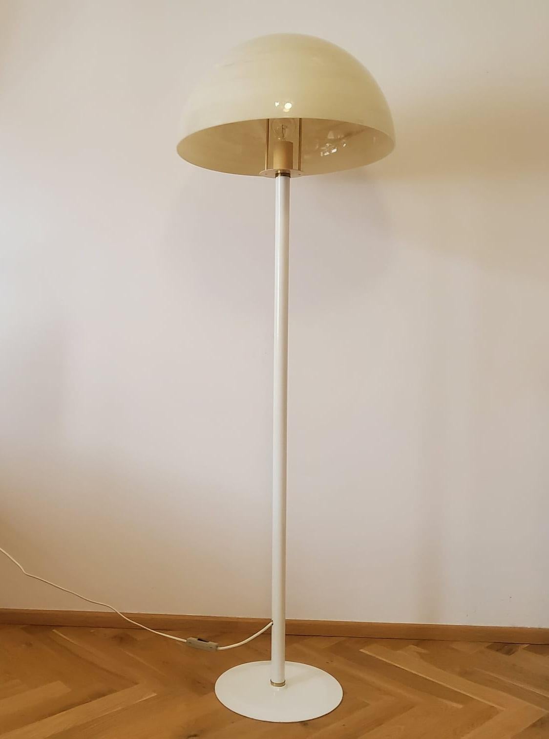 Late 20th Century Midcentury Floor Lamp Mushroom, Italy, 1970s For Sale