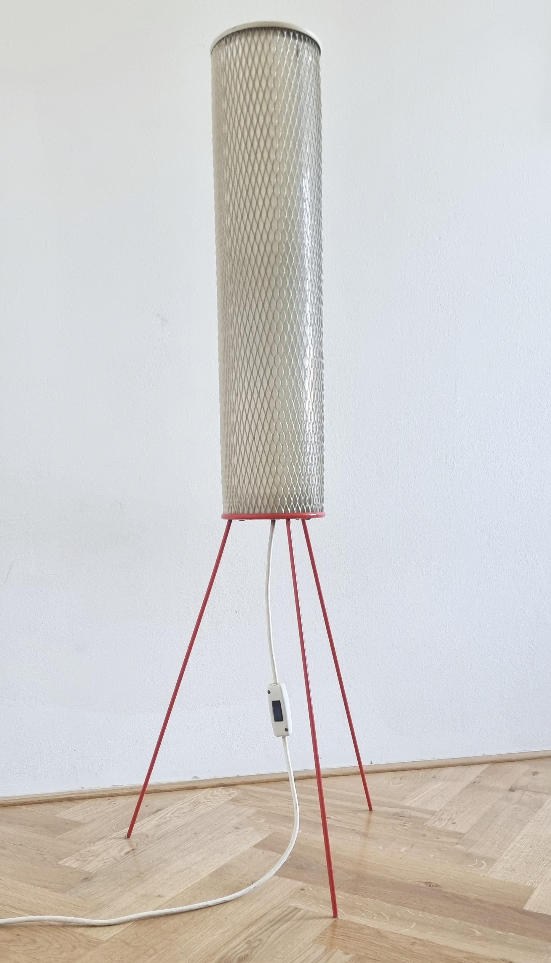 Midcentury Floor Lamp Napako, Rocket, Josef Hurka, 1960s 1