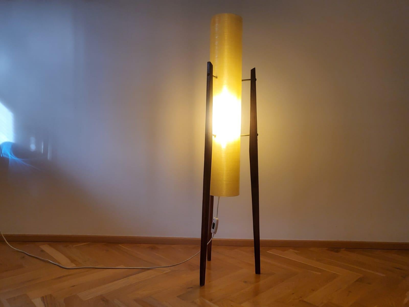 Midcentury Floor Lamp Rocket, 1960s For Sale 2