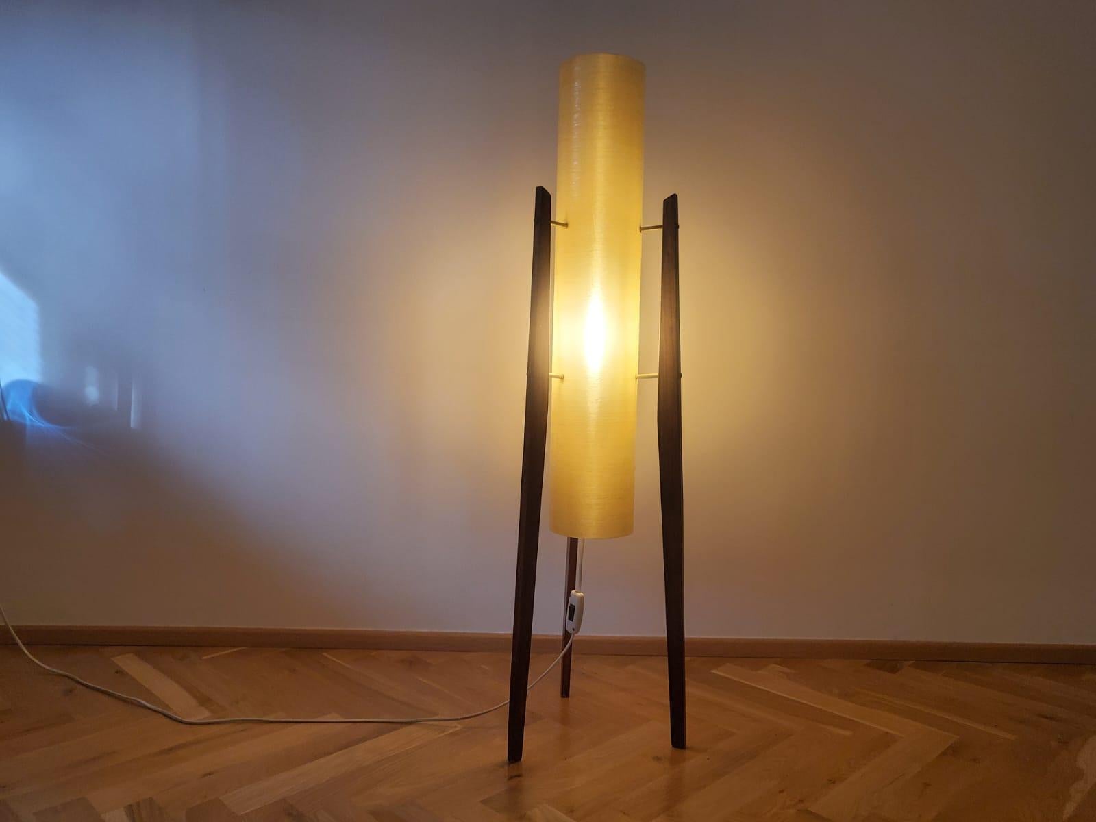 Midcentury Floor Lamp Rocket, 1960s For Sale 3