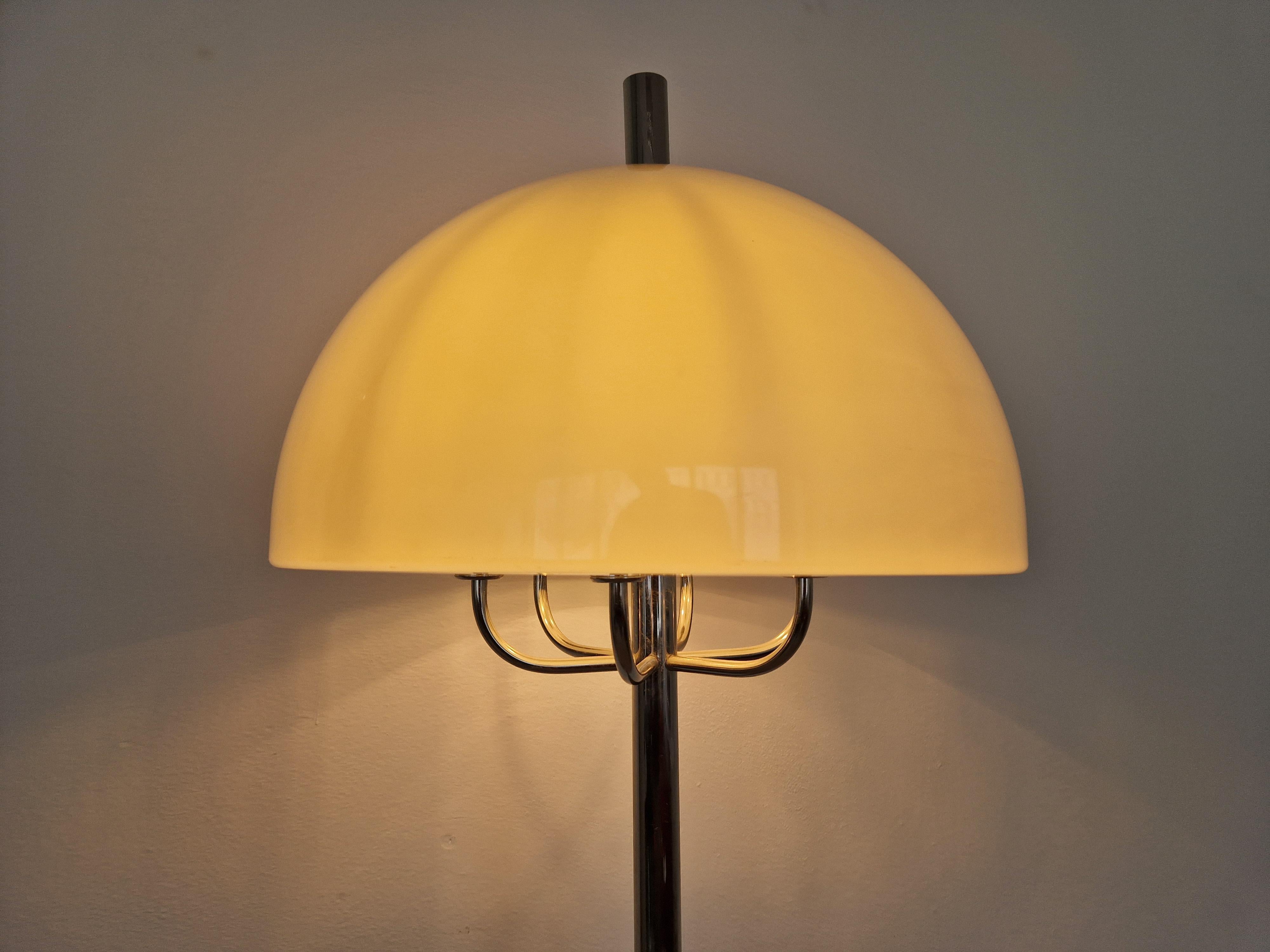 Midcentury Floor Rare Lamp Mushroom, Germany, 1970s For Sale 5