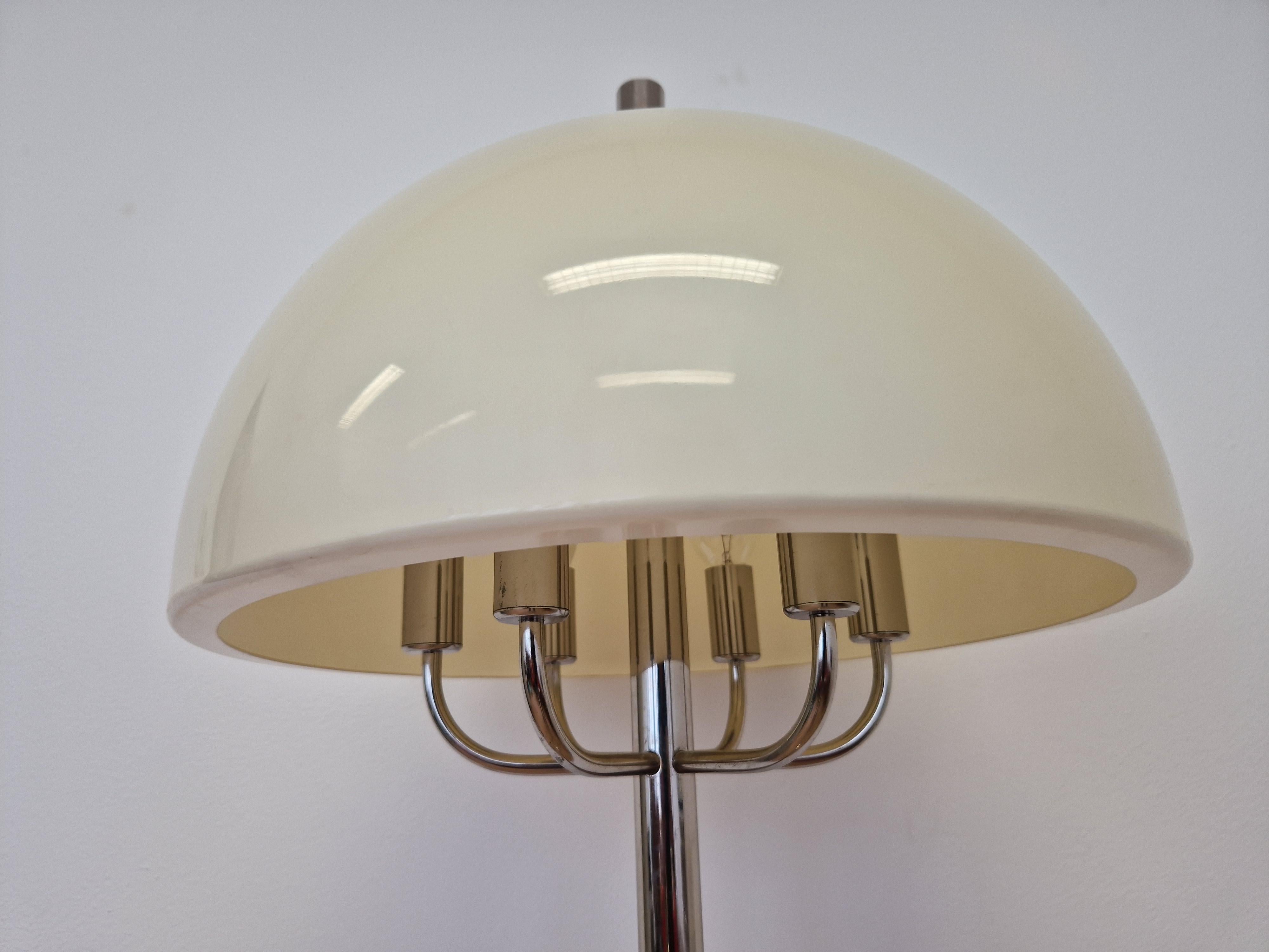 Mid-Century Modern Midcentury Floor Rare Lamp Mushroom, Germany, 1970s For Sale