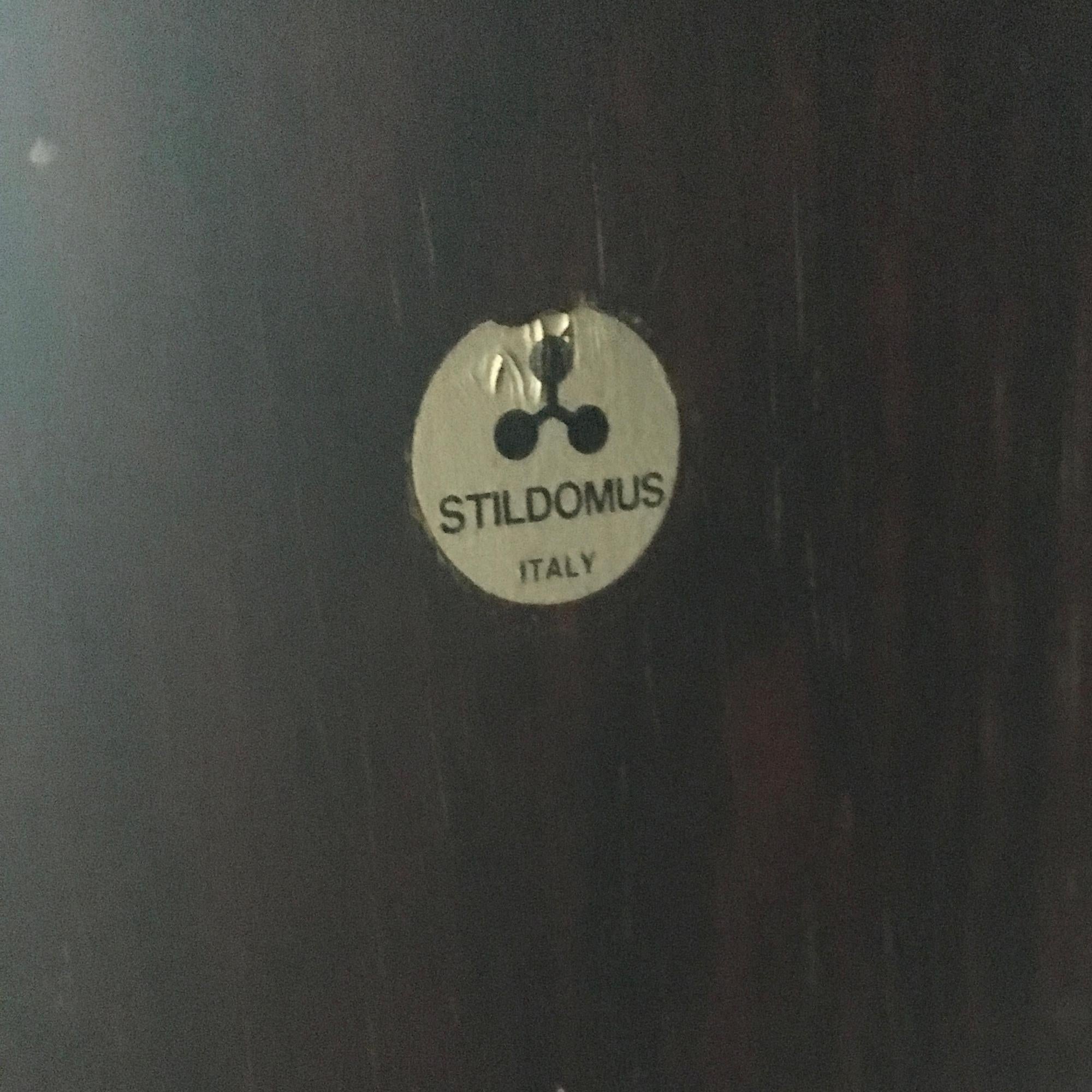 Midcentury Floor-to-Ceiling Shelving Unit by Stildomus, Italy 'Labelled' 6