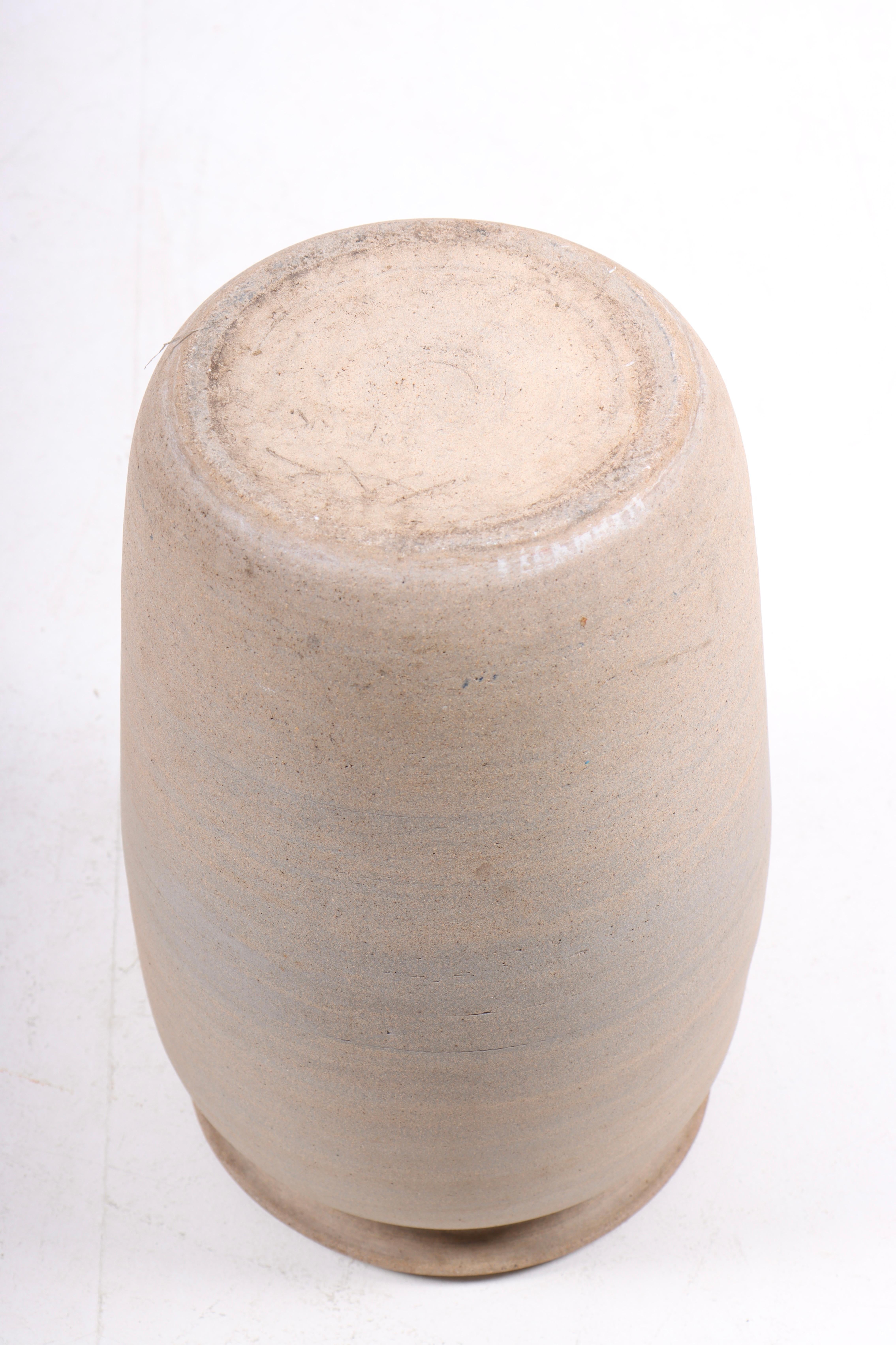 Ceramic Mid-Century Floor Vase by Kähler, Danish 1960s