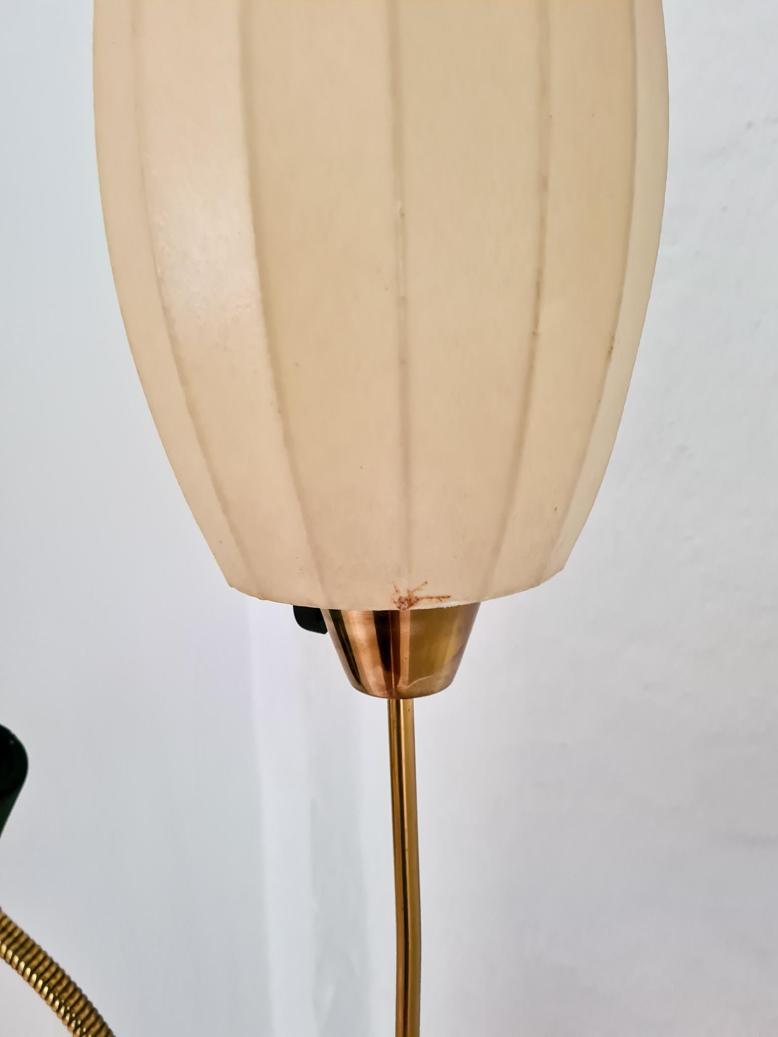 Midcentury Floor Lamp Attributed to Hans Bergström for Ateljé Lyktan For Sale 5
