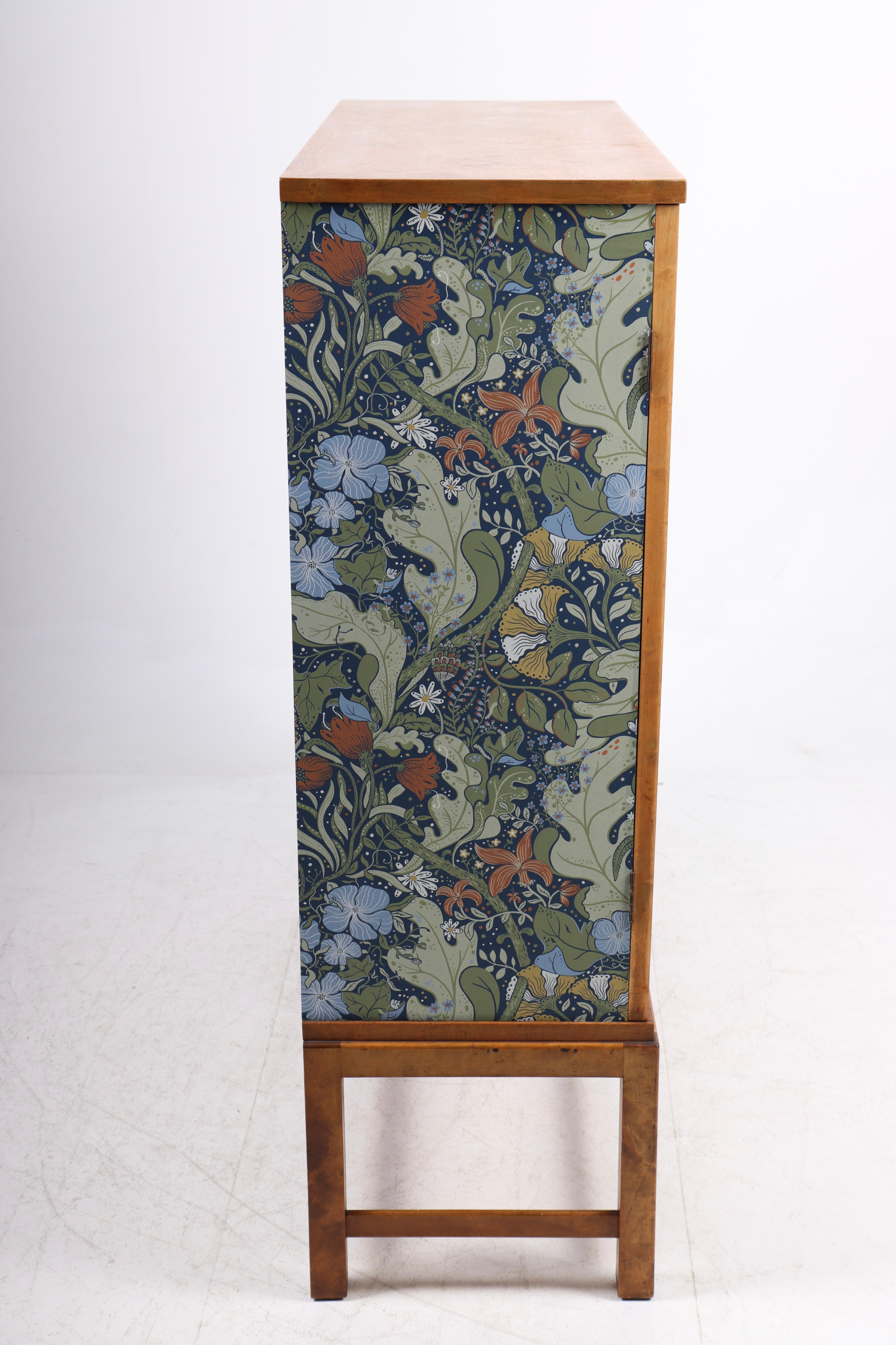 Midcentury Flora Cabinet, Swedish Design, 1940s 5