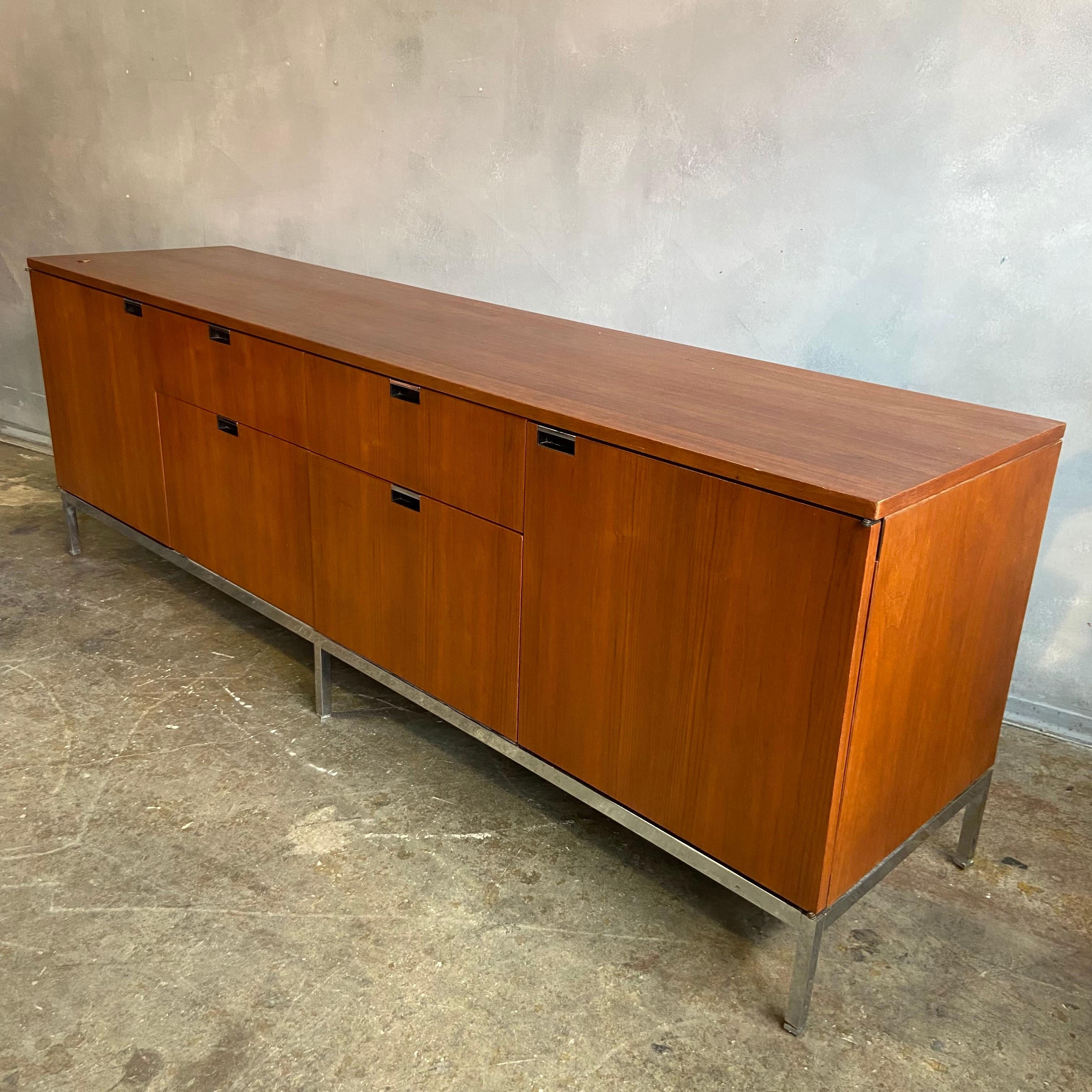 American Midcentury Florence Knoll Credenza