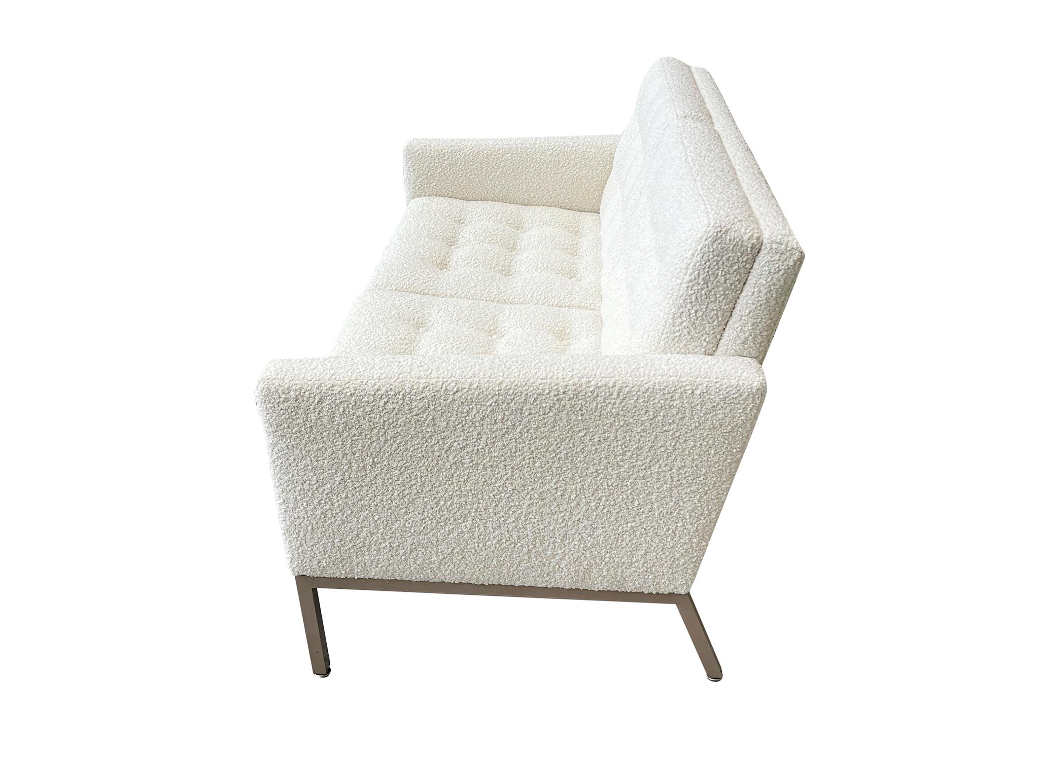 Sillón de mediados de siglo estilo Florence Knoll de Patrician finales del siglo XX en venta