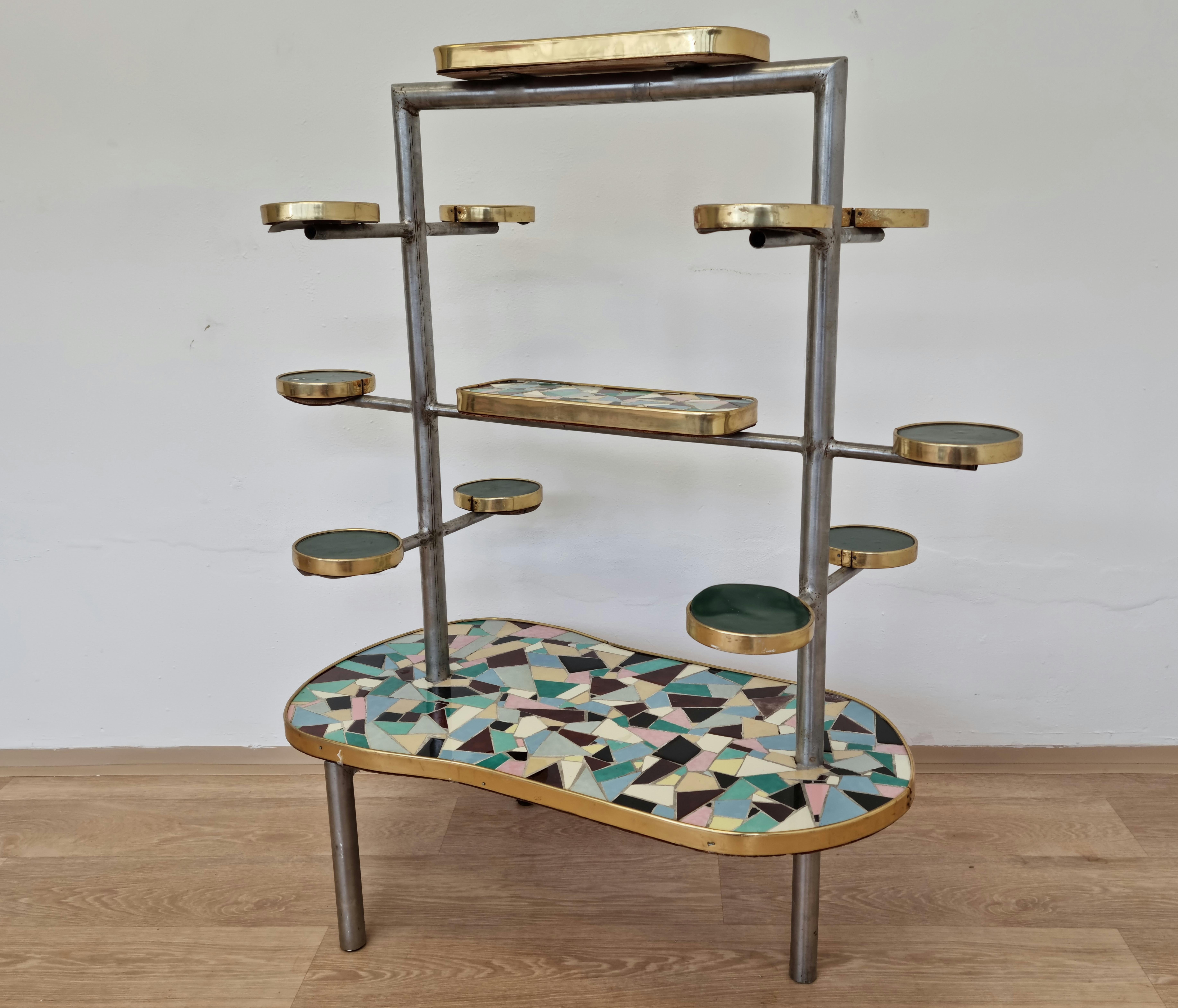 Mid-20th Century Midcentury Flower Stand or Table, Germany, 1960s For Sale