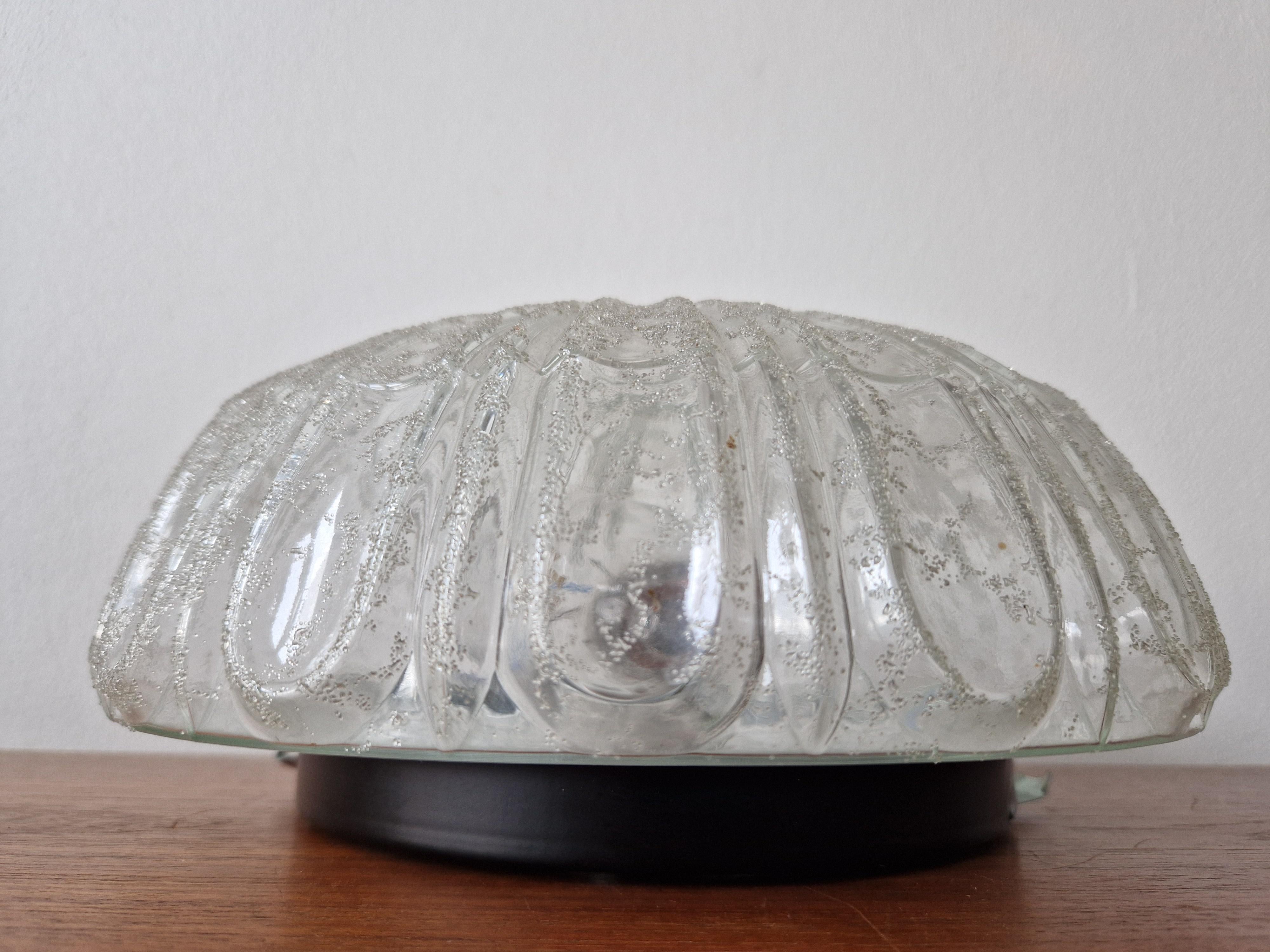 Midcentury Flush Mount, Ceiling or Wall Lamp, Germany, 1970s For Sale 6