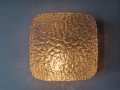 Midcentury Flush Mount, Wall or Ceiling Lamp Limburg, Germany, 1970s
