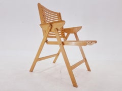 Fauteuil pliant du milieu du siècle "Rex" conçu par Niko Kralj, Slovénie, années 1960