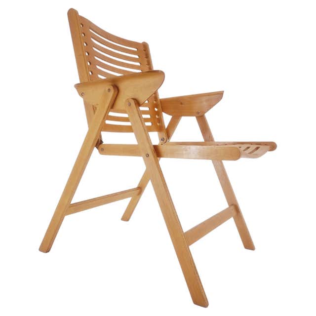 set of 4 Niko Kralj Rex Folding Chairs at 1stDibs | rex stol, rex chair ...