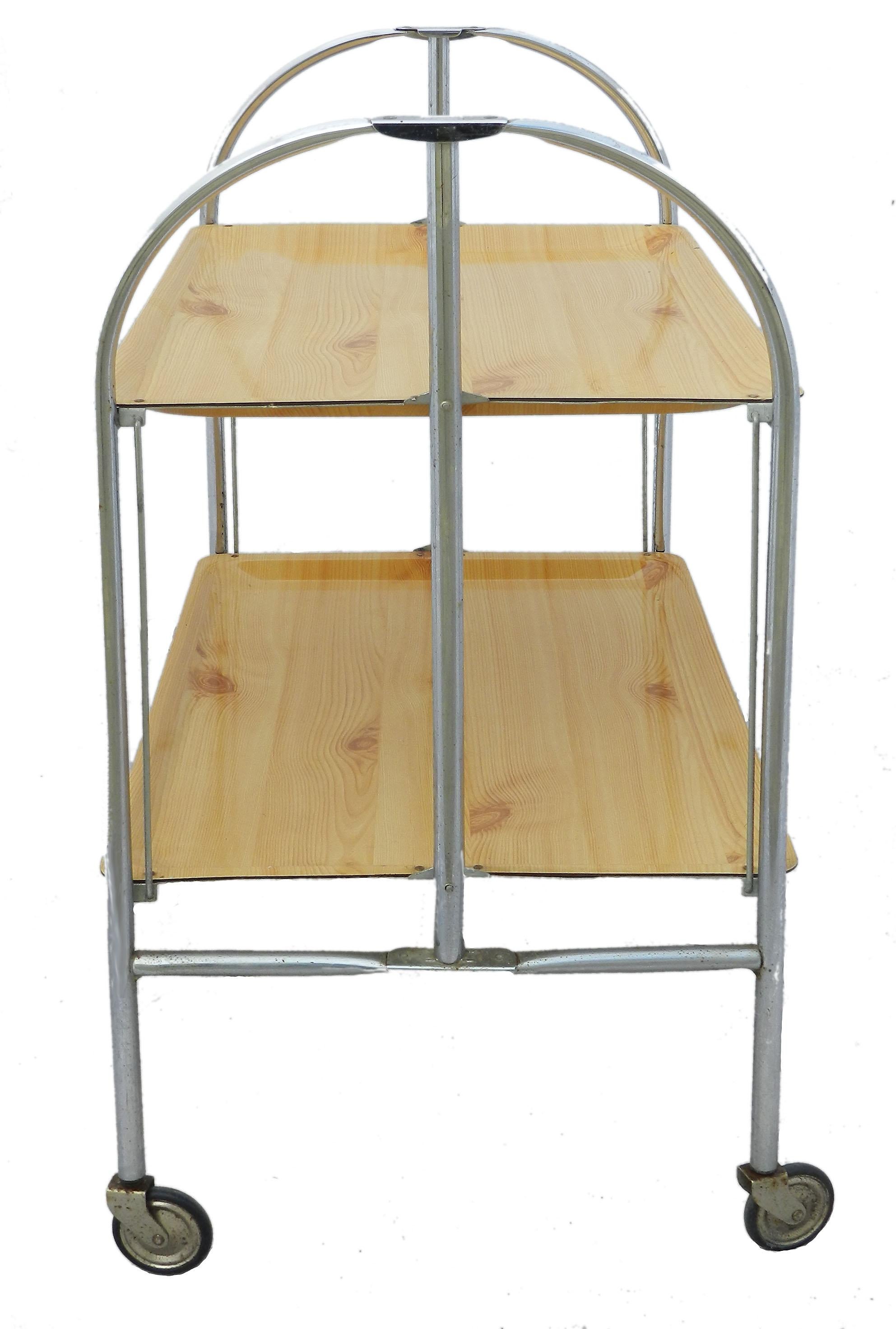 folding drinks trolley