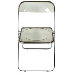 Midcentury Folding Chair Plia by Giancarlo Piretti for Castelli, Italy, 1960s